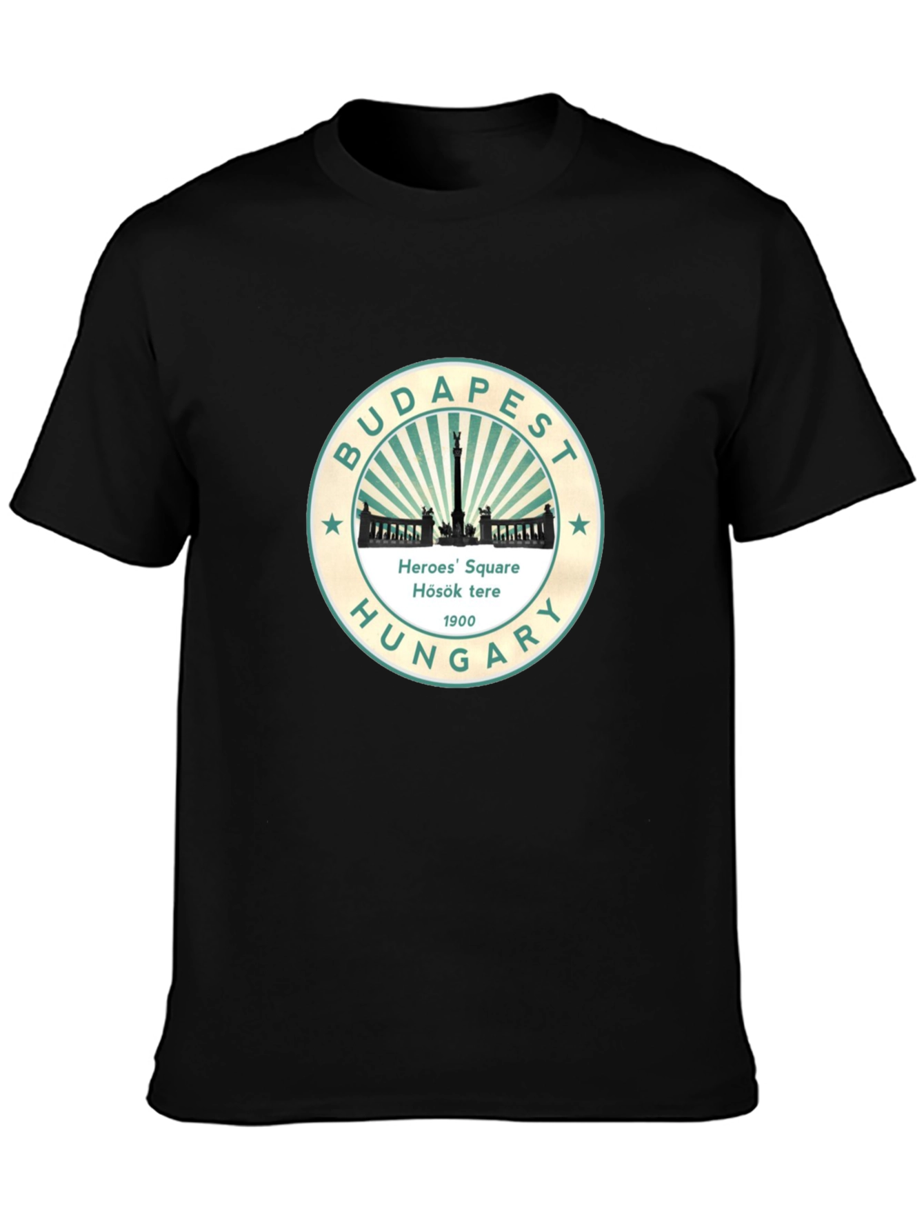 Budapest Heroes Square Hungary Graphic T-Shirt