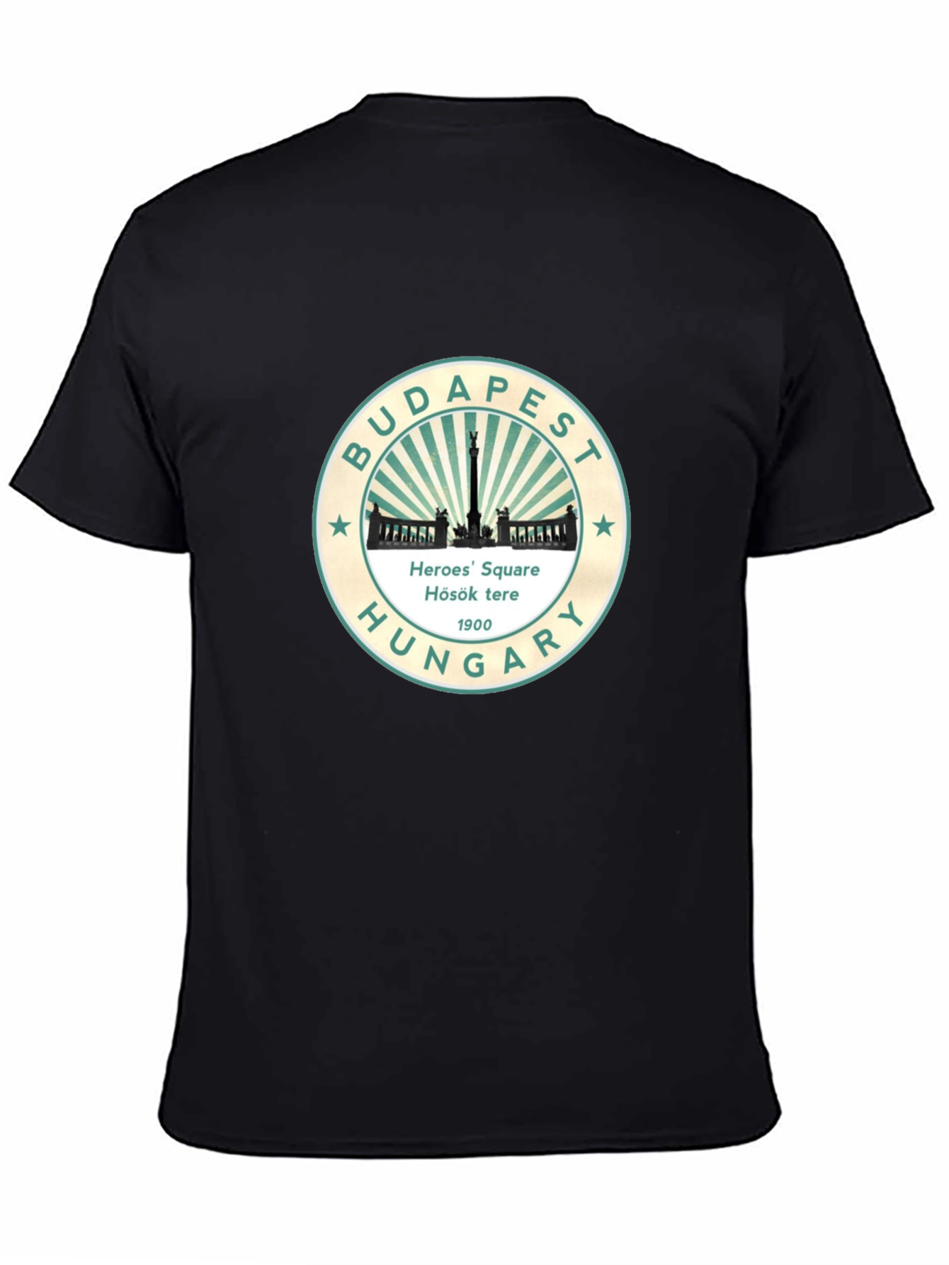 Budapest Heroes Square Hungary Graphic T-Shirt