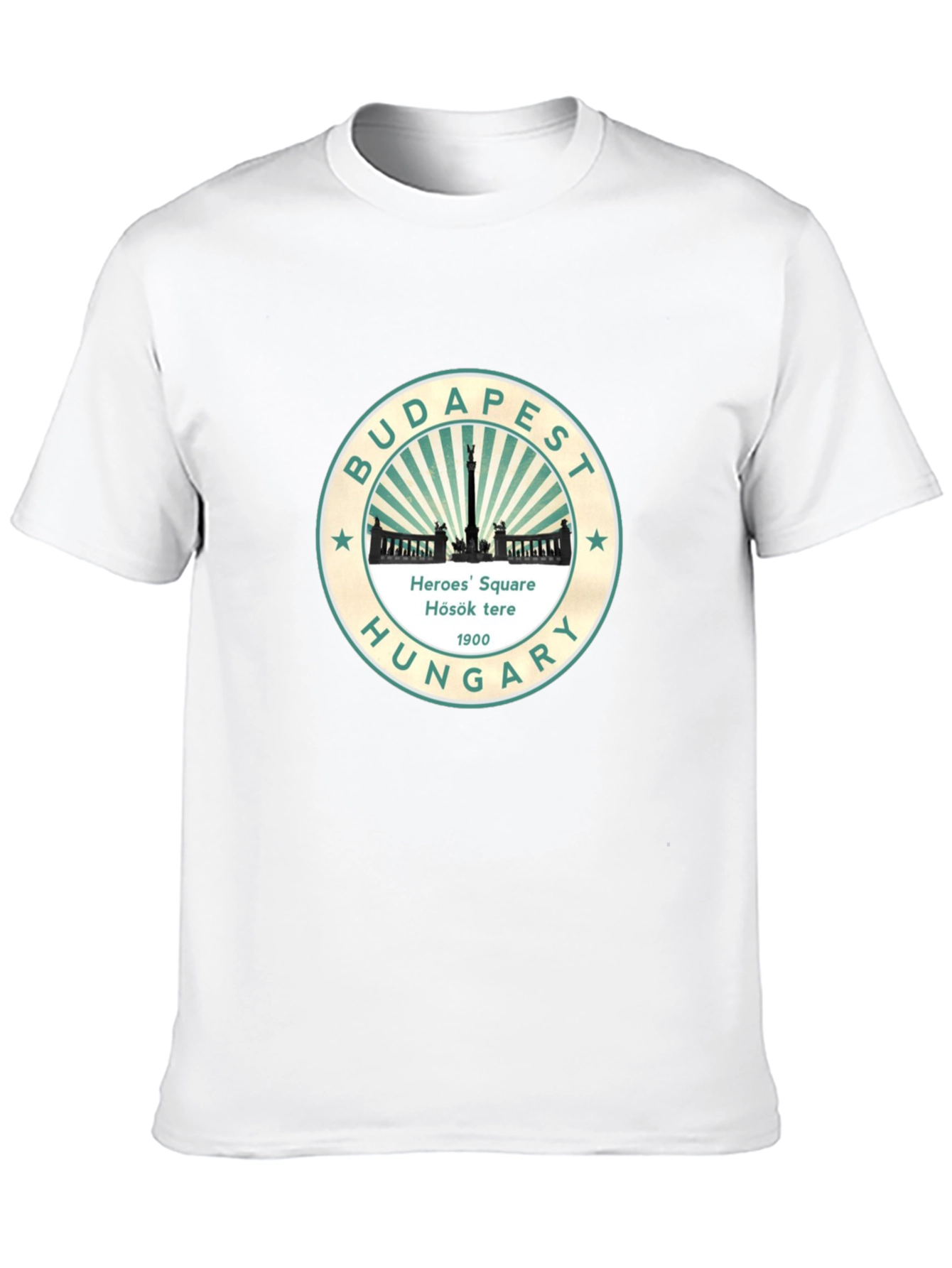 Budapest Heroes Square Hungary Graphic T-Shirt