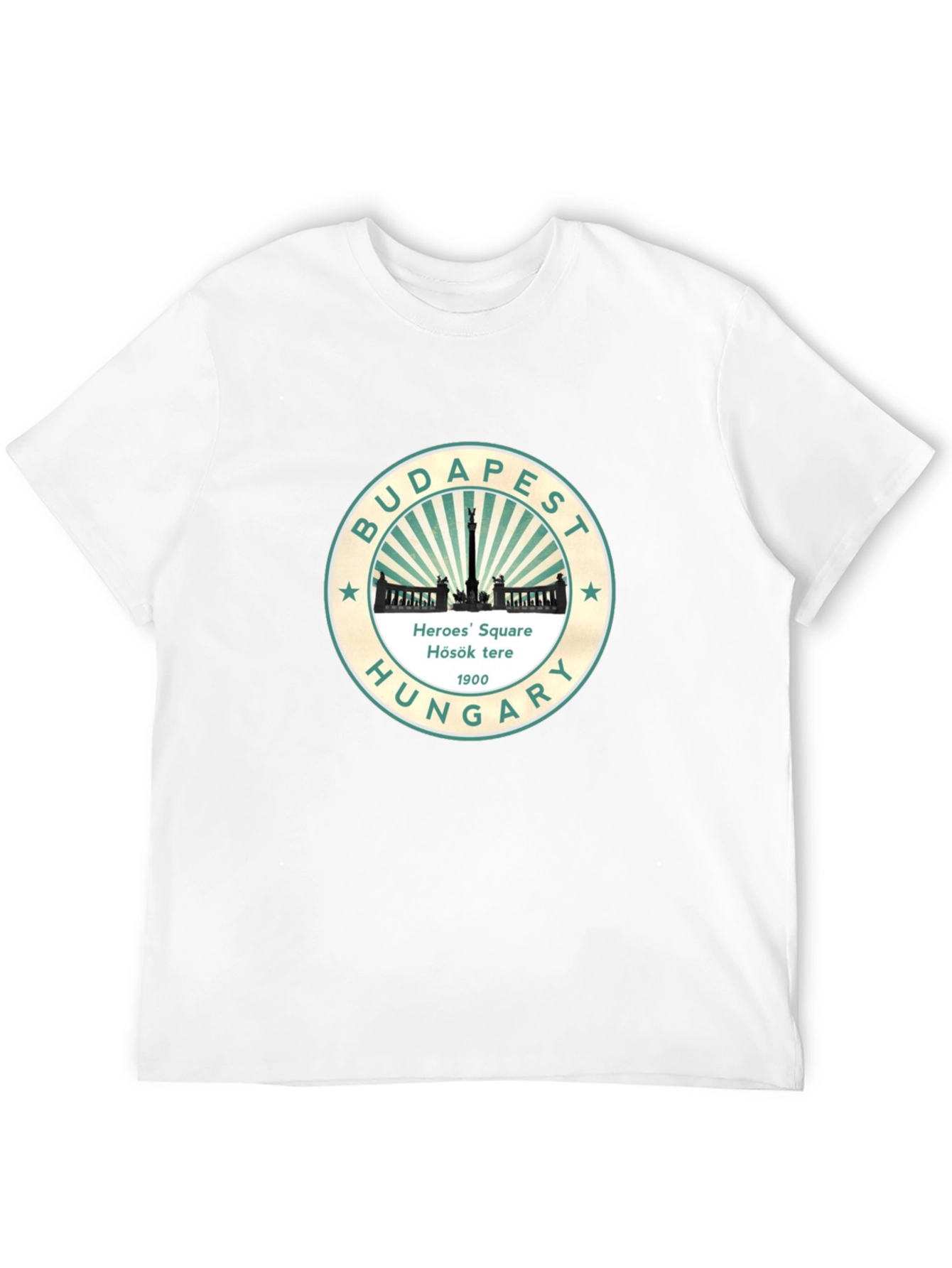 Budapest Heroes Square Hungary Graphic T-Shirt