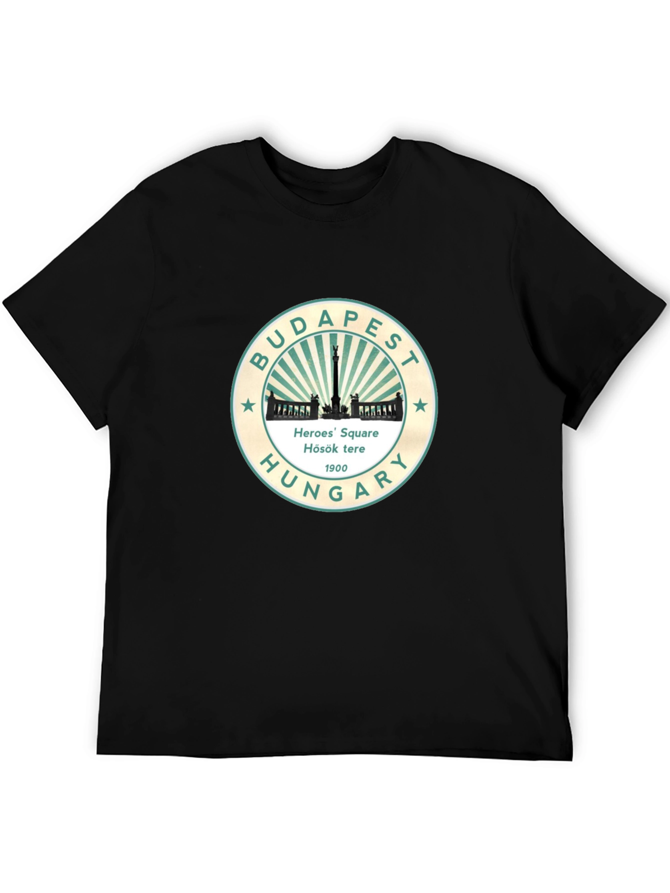 Budapest Heroes Square Hungary Graphic T-Shirt