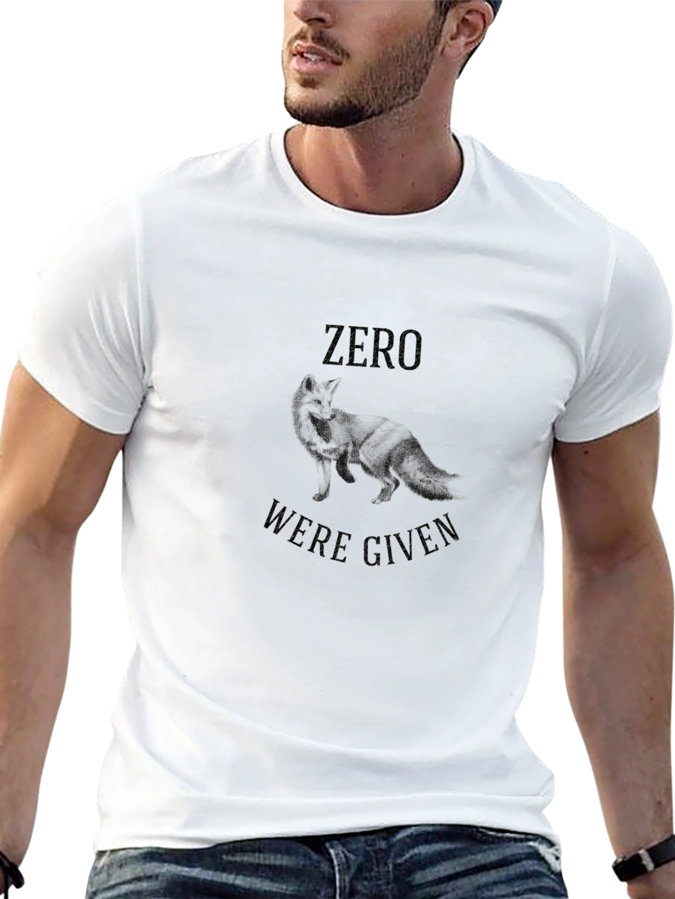 Zero Fox Given Black Graphic Tee