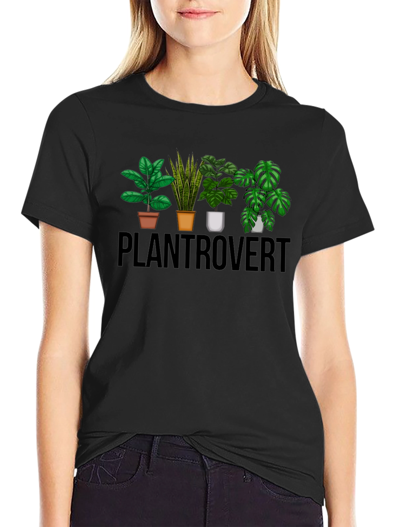 Plant Lover T-Shirt - Plantrovert Design