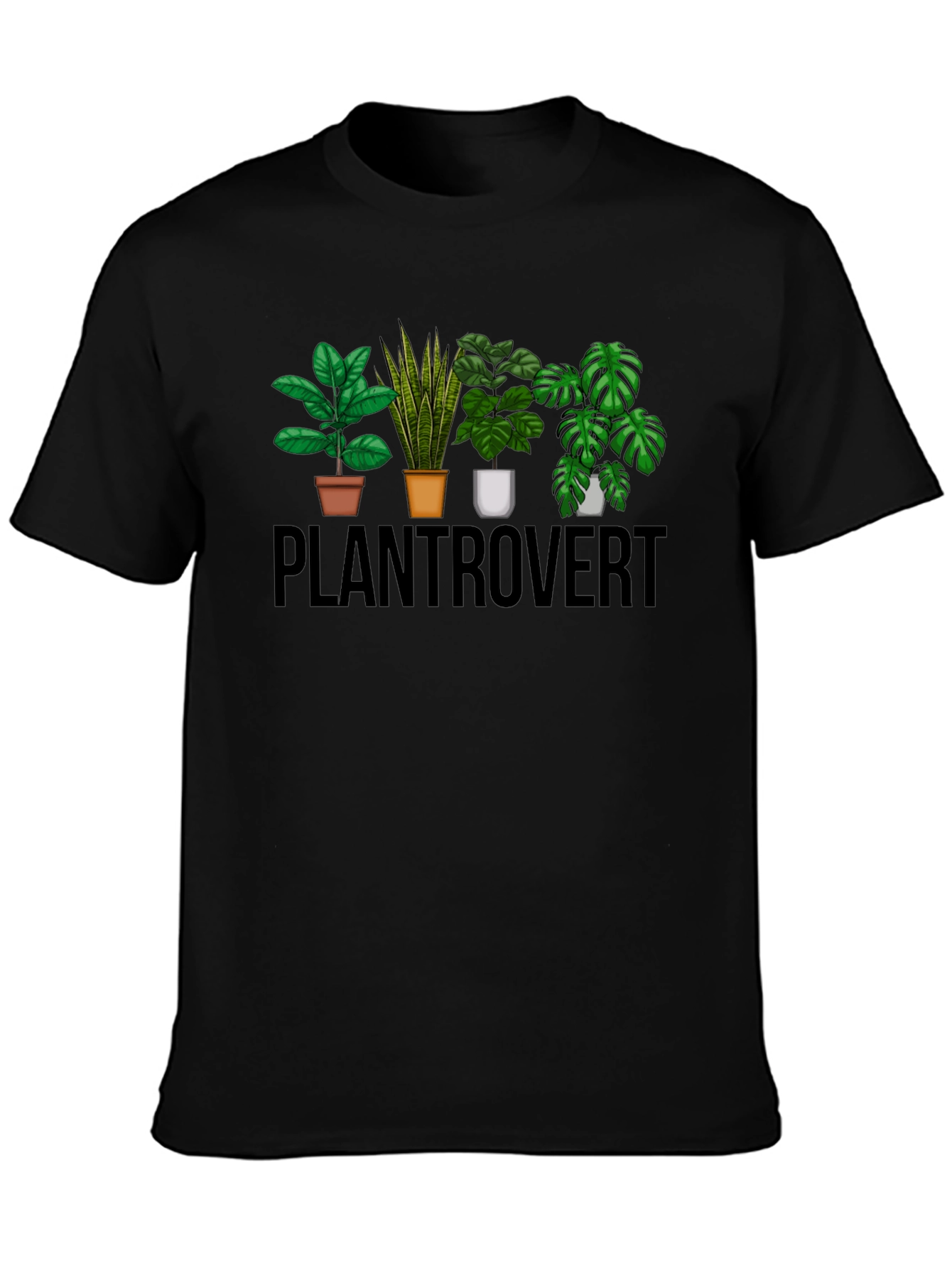 Plant Lover T-Shirt - Plantrovert Design
