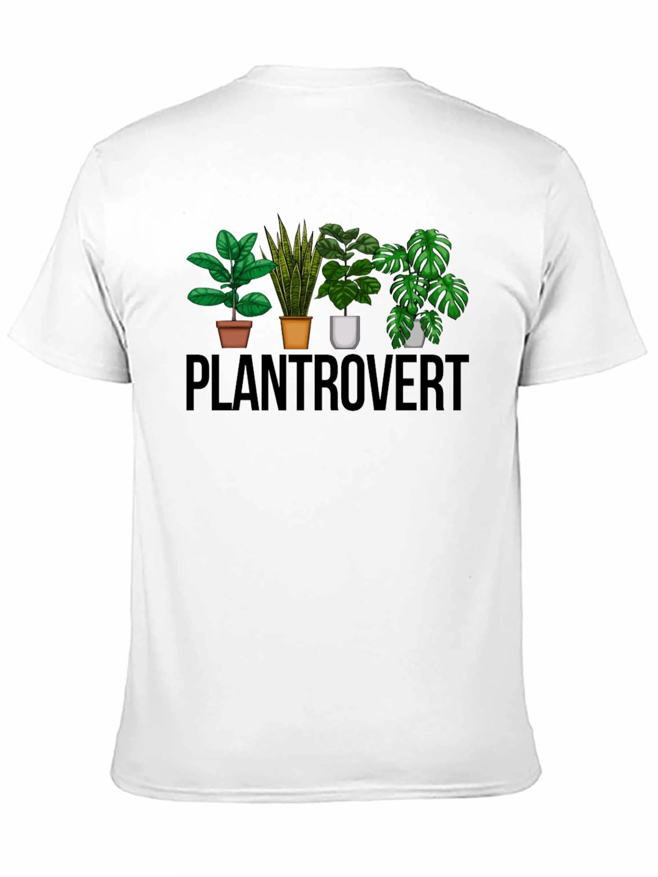 Plant Lover T-Shirt - Plantrovert Design