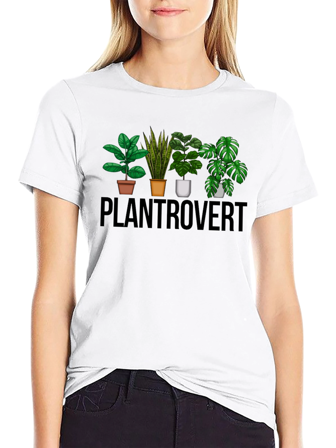 Plant Lover T-Shirt - Plantrovert Design