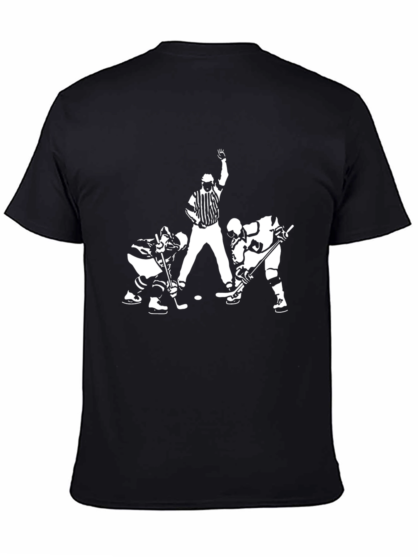 Hockey Face-Off Graphic Tee