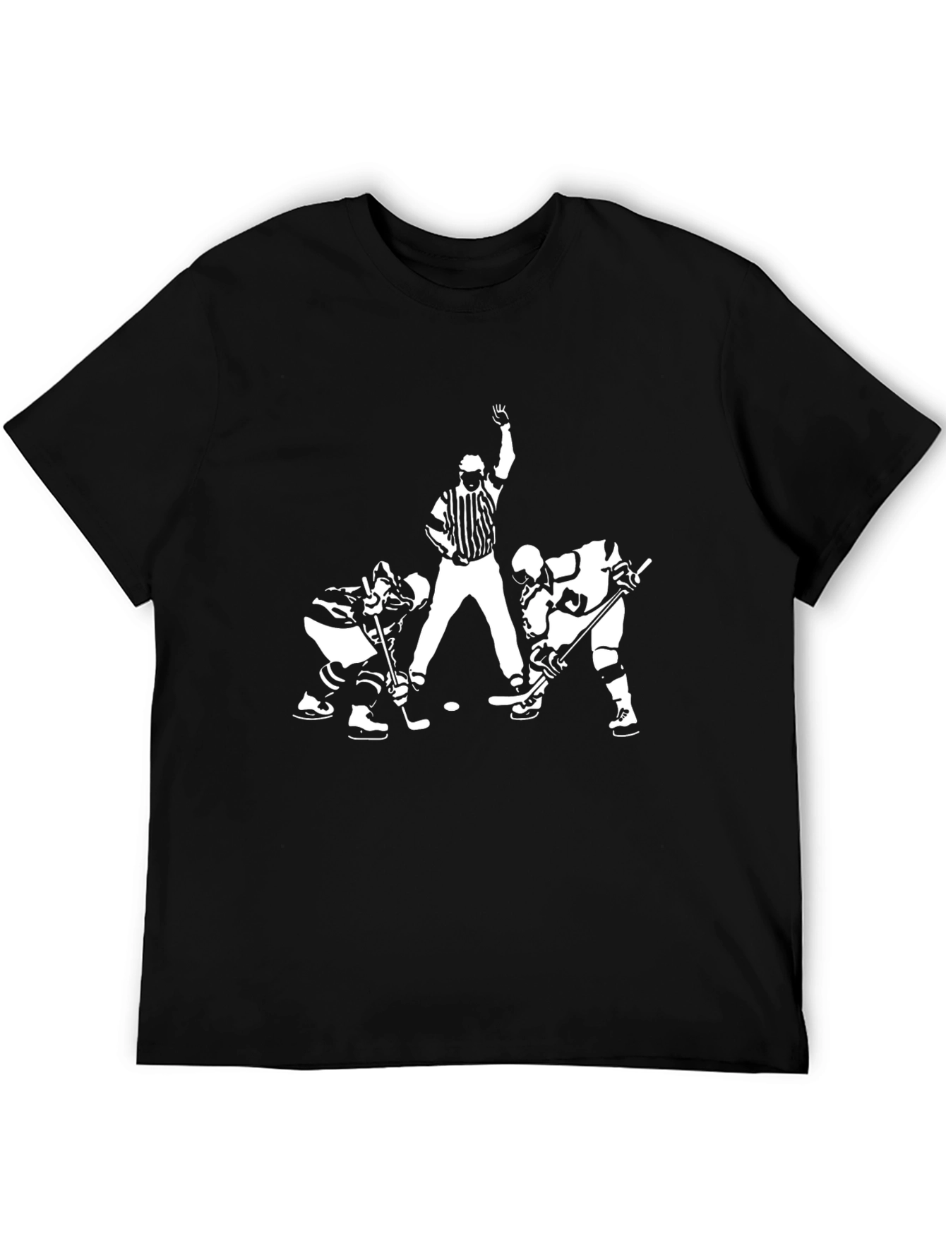 Hockey Face-Off Graphic Tee