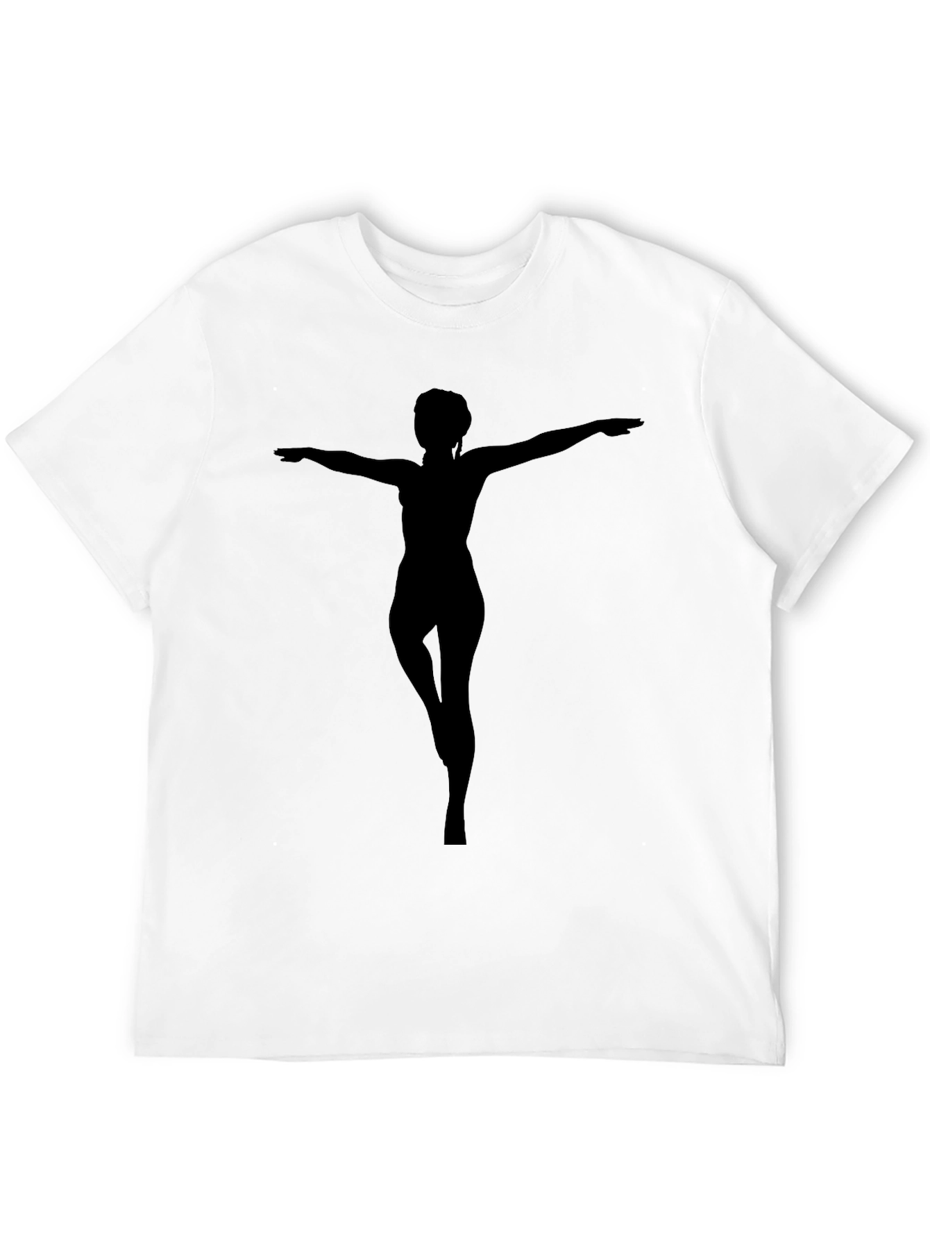 Silhouette Graphic Tee - Mens Black T-Shirt