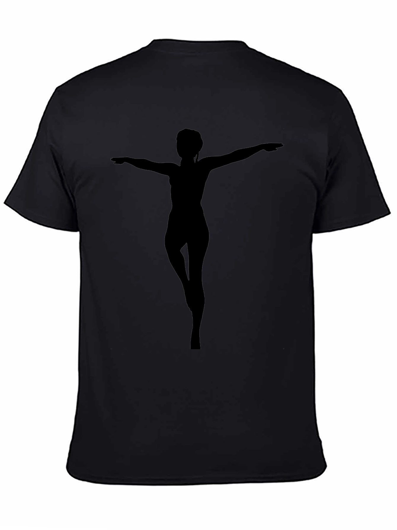 Silhouette Graphic Tee - Mens Black T-Shirt