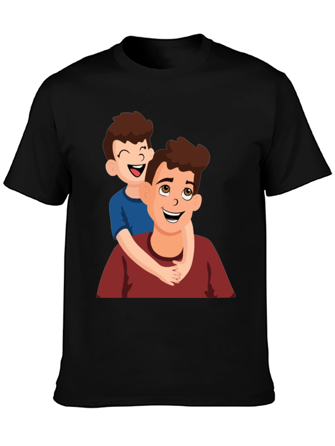 Father & Son Hug Graphic Tee