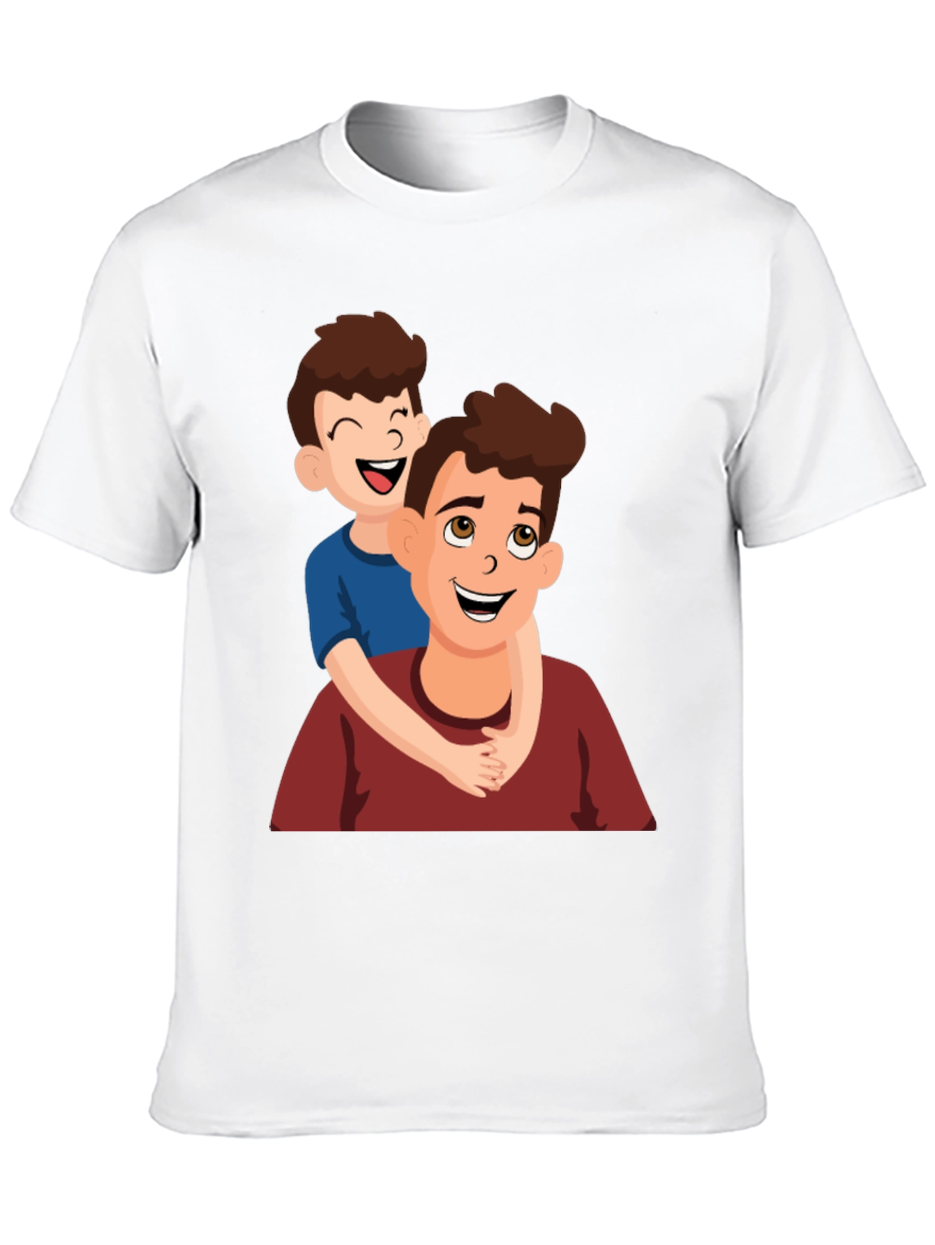 Father & Son Hug Graphic Tee