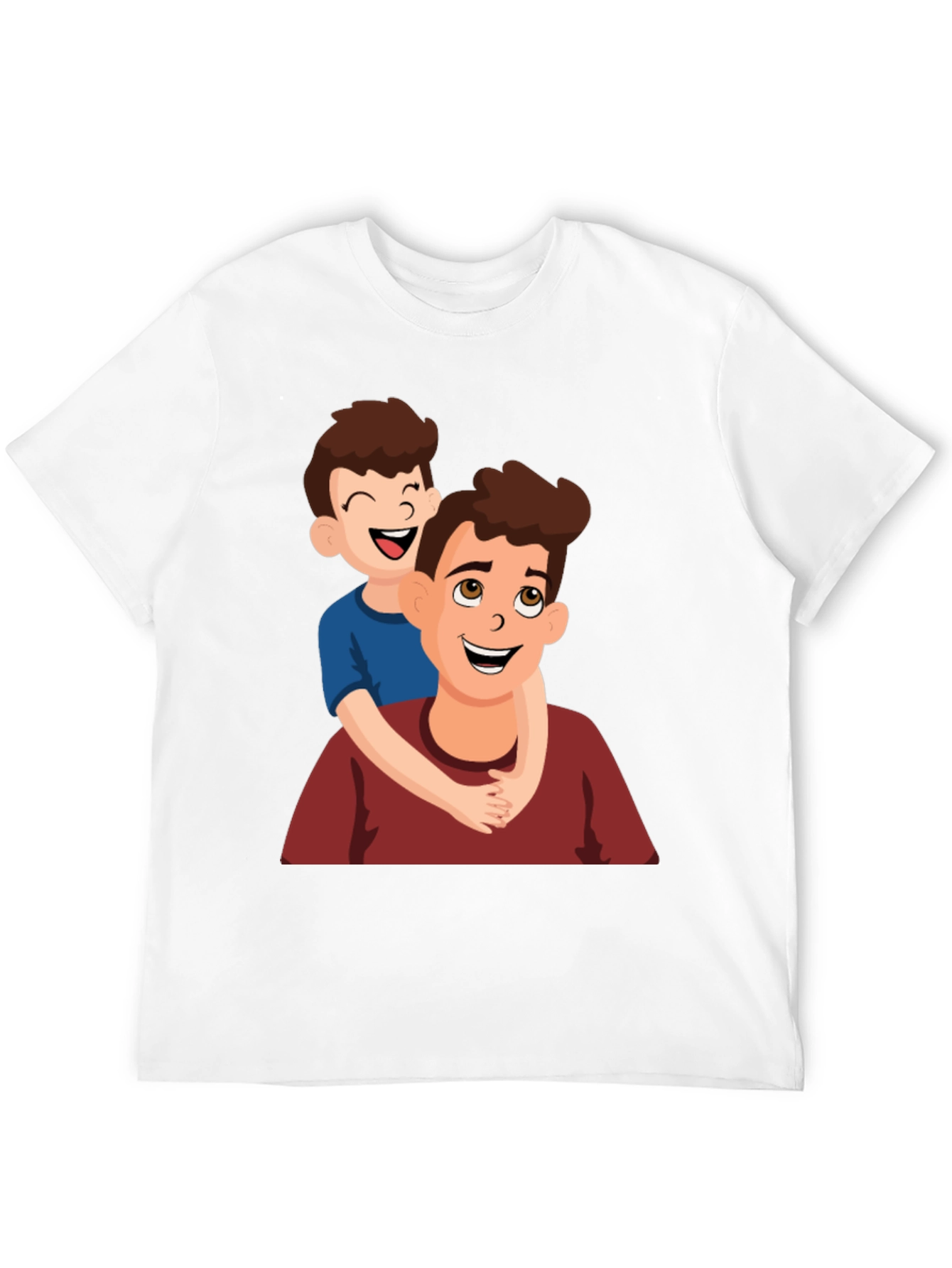 Father & Son Hug Graphic Tee