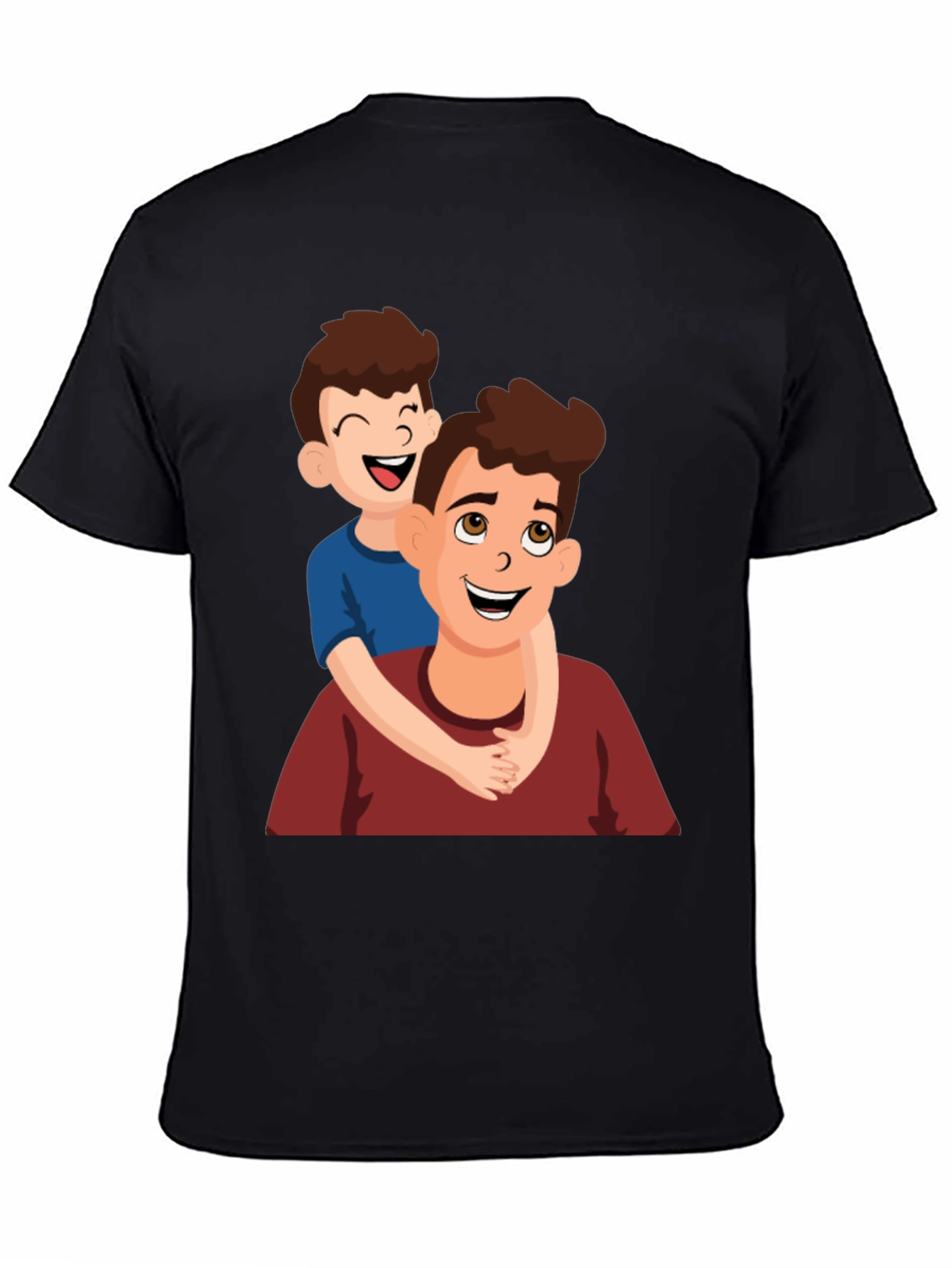 Father & Son Hug Graphic Tee