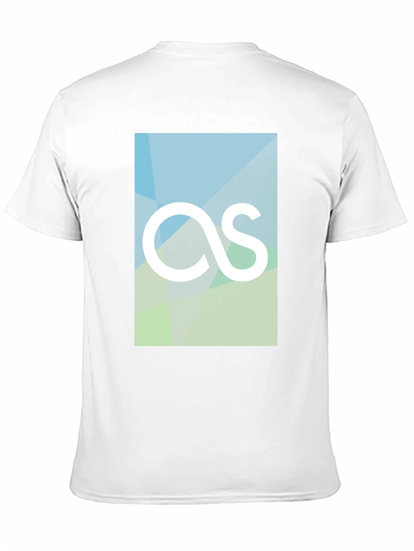 Geometric AS Logo Tee - Modern Graphic Print T-Shirt