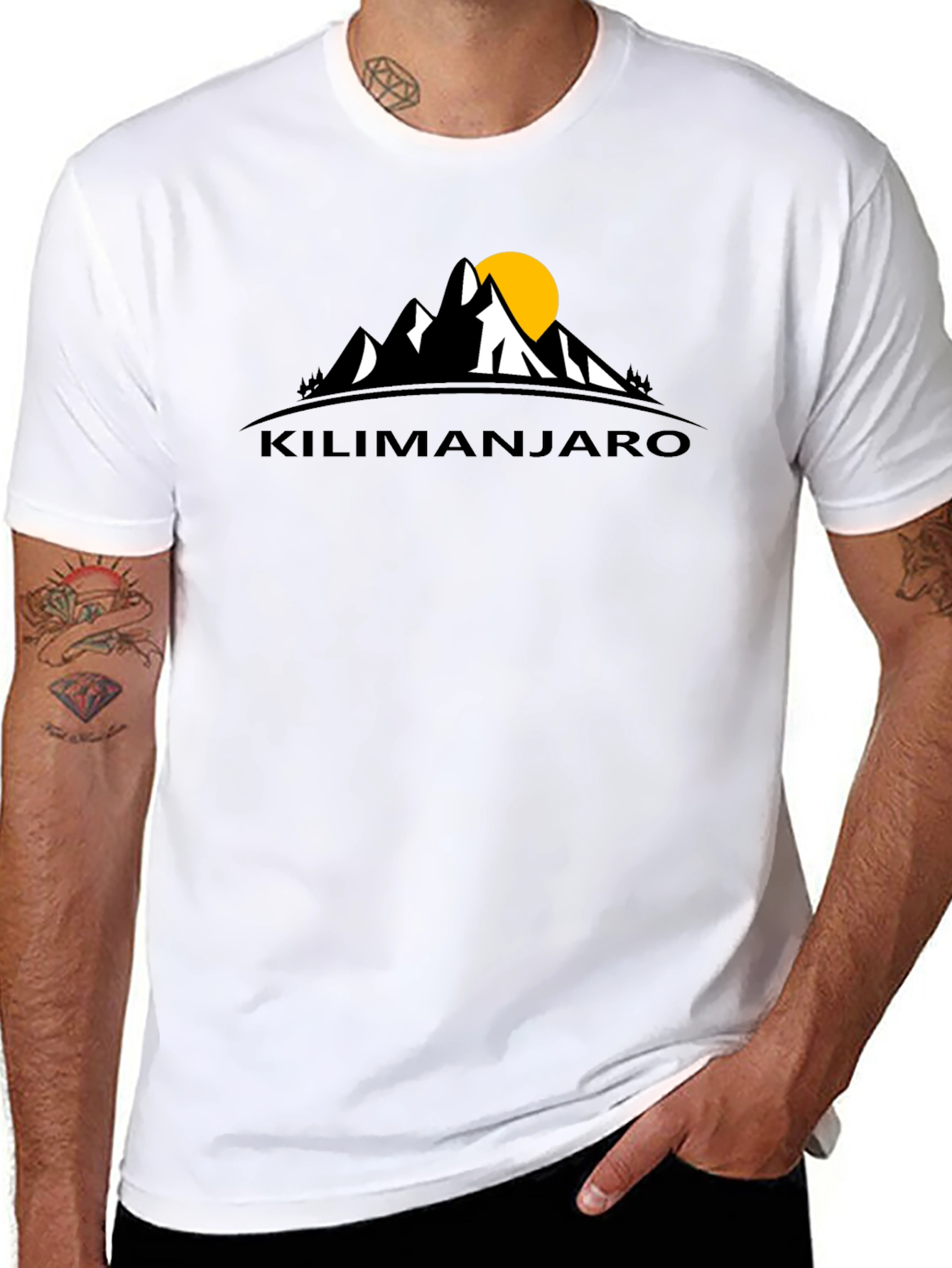 Kilimanjaro Graphic T-Shirt - Mountain Adventure Tee