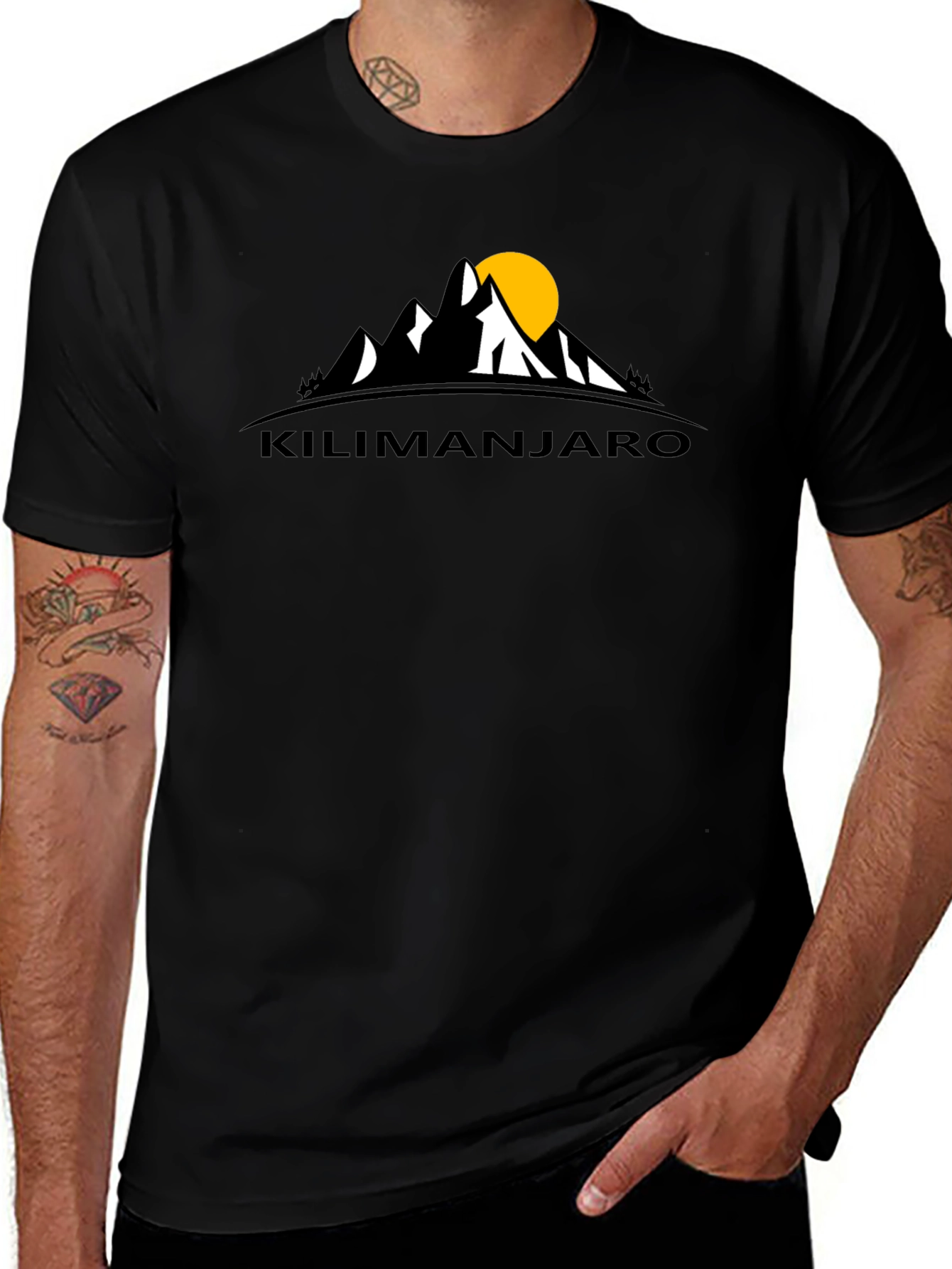Kilimanjaro Graphic T-Shirt - Mountain Adventure Tee