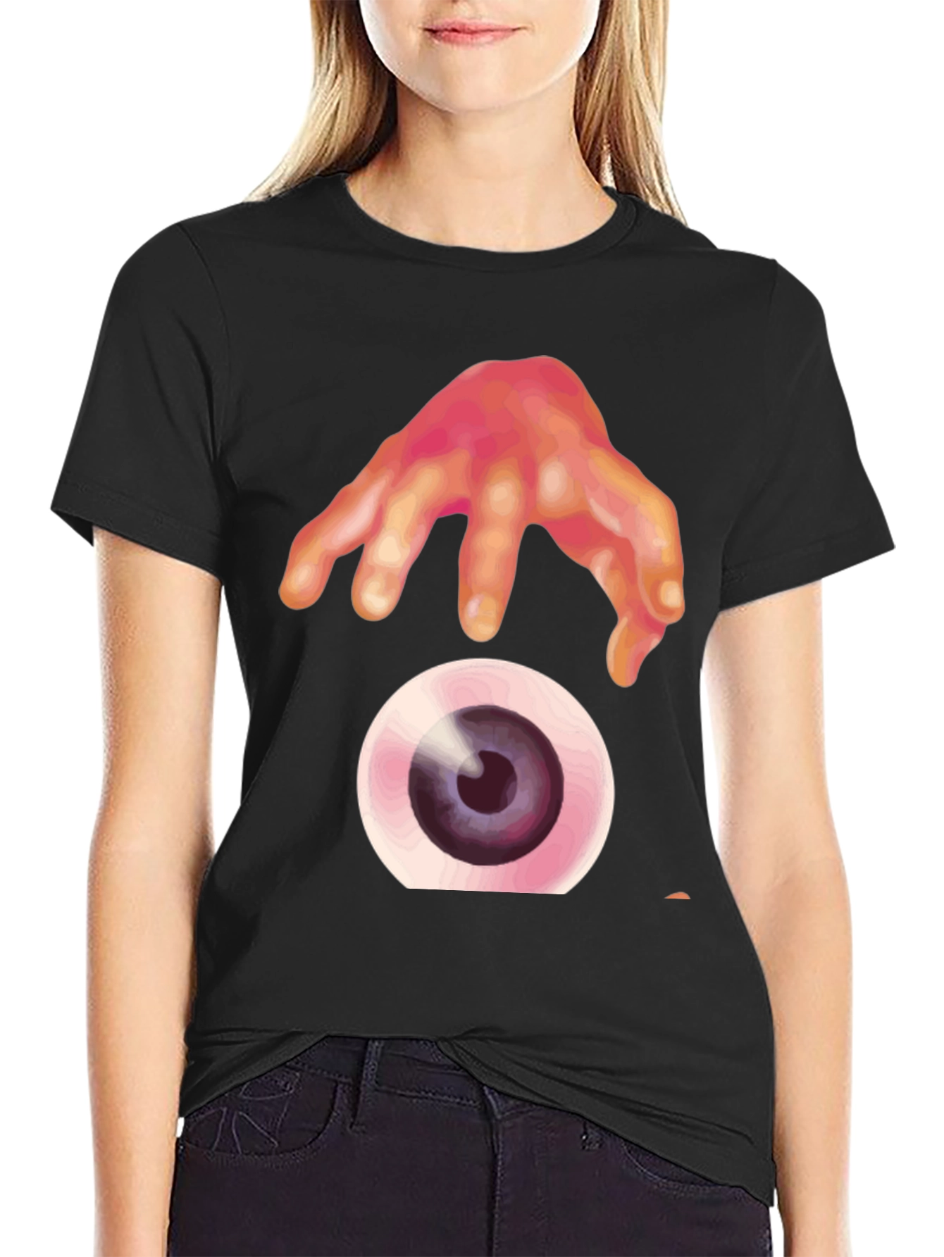 Eye See You Graphic T-Shirt - Creepy Cool Design