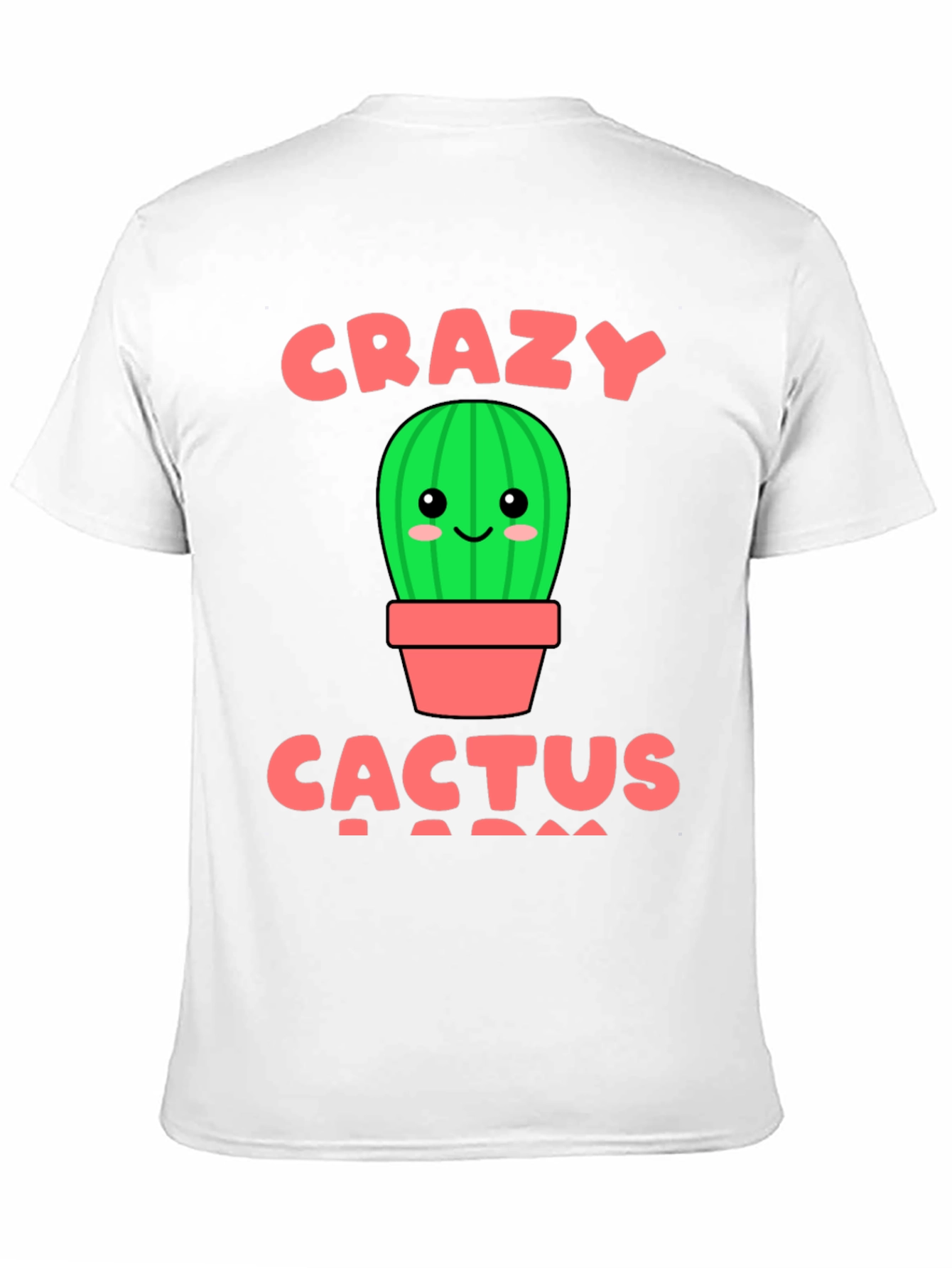 Crazy Cactus Lady Graphic T-Shirt