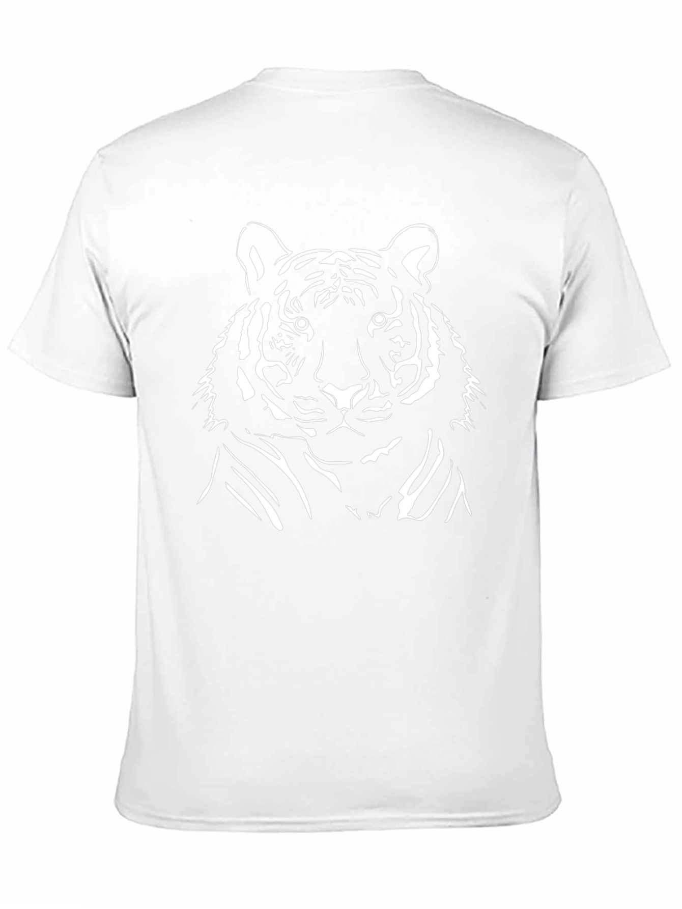 Bold Tiger Graphic Tee - Mens Black T-Shirt