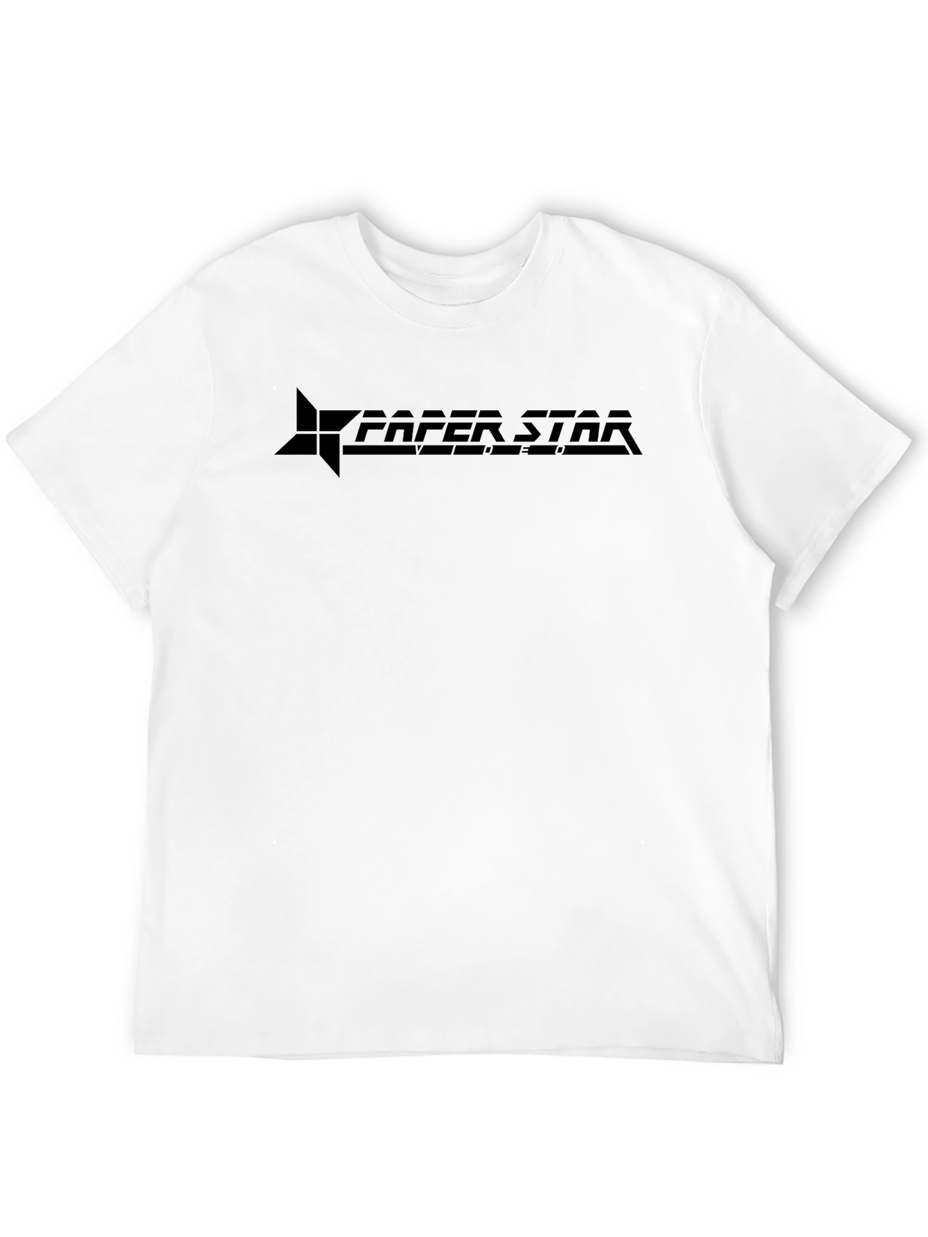 Paper Star Black Graphic T-Shirt