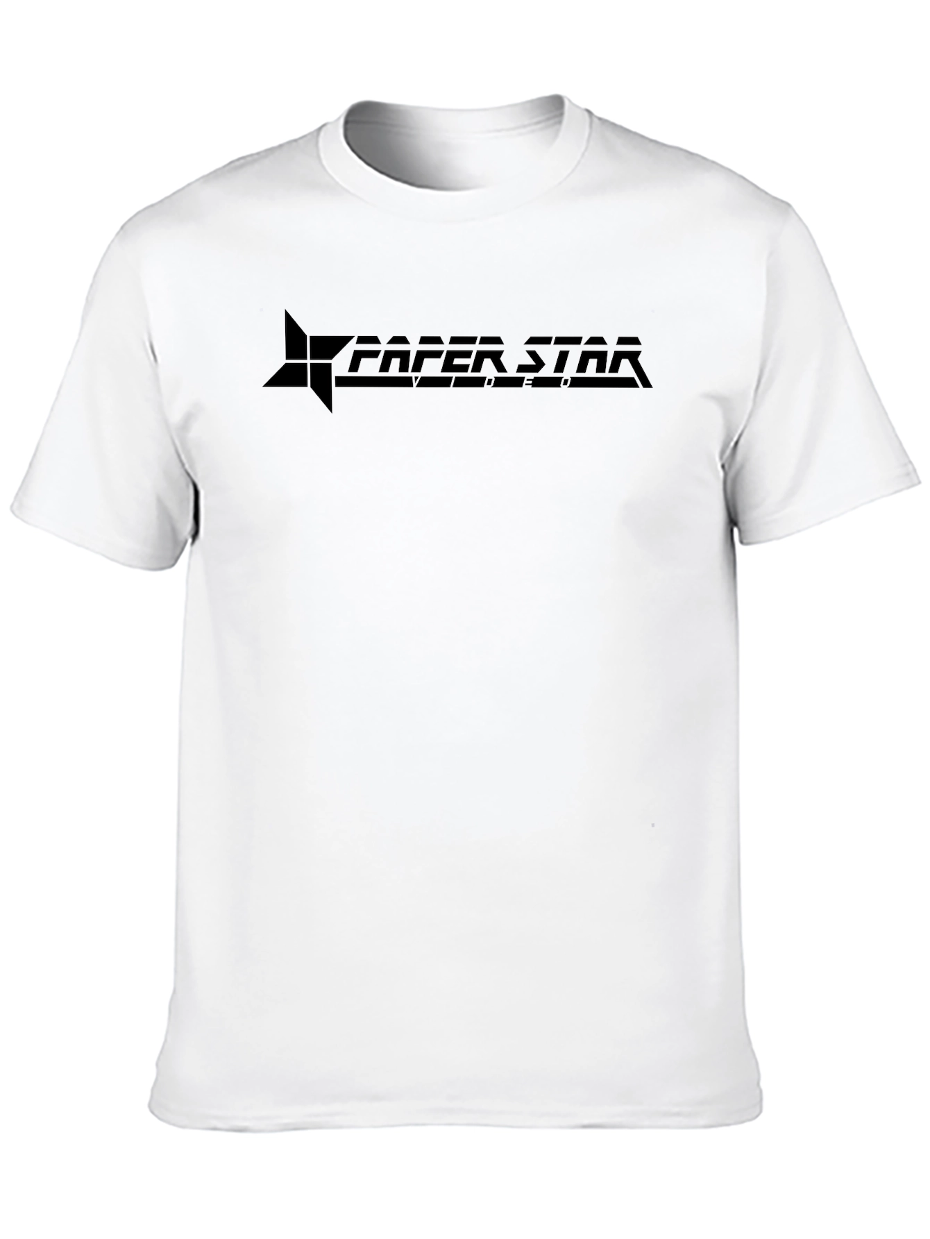 Paper Star Black Graphic T-Shirt