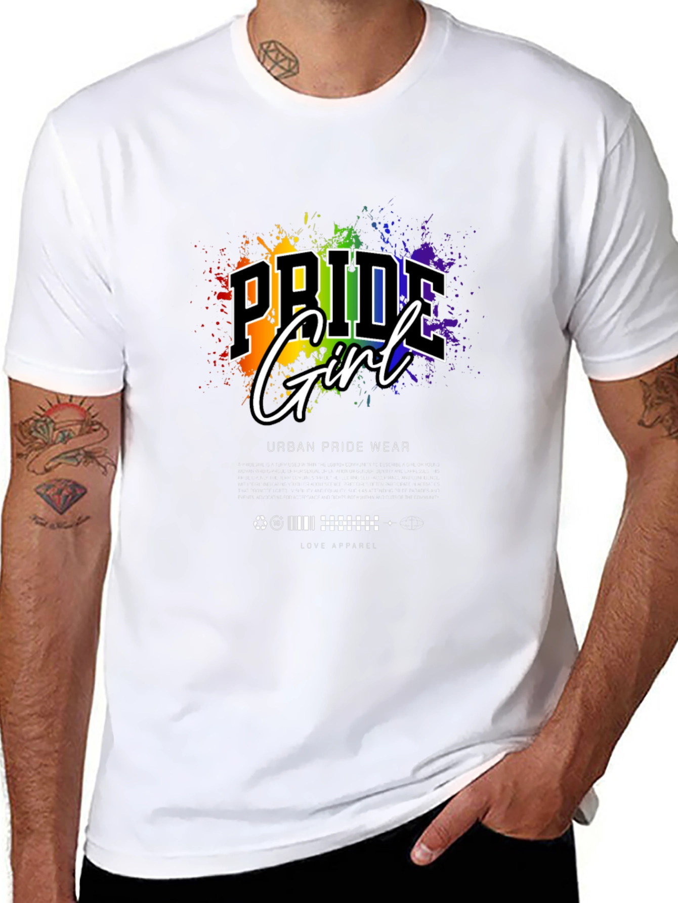 Pride Girl Graphic Tee - Urban Pride Wear