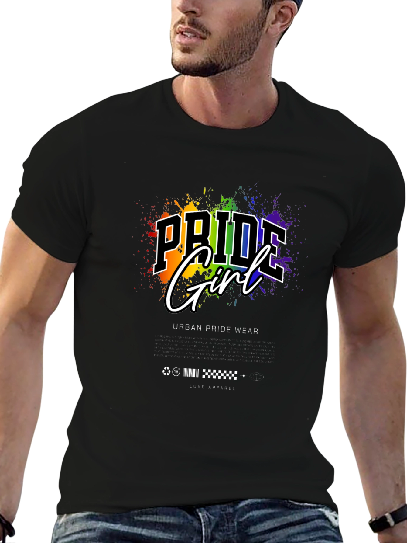 Pride Girl Graphic Tee - Urban Pride Wear