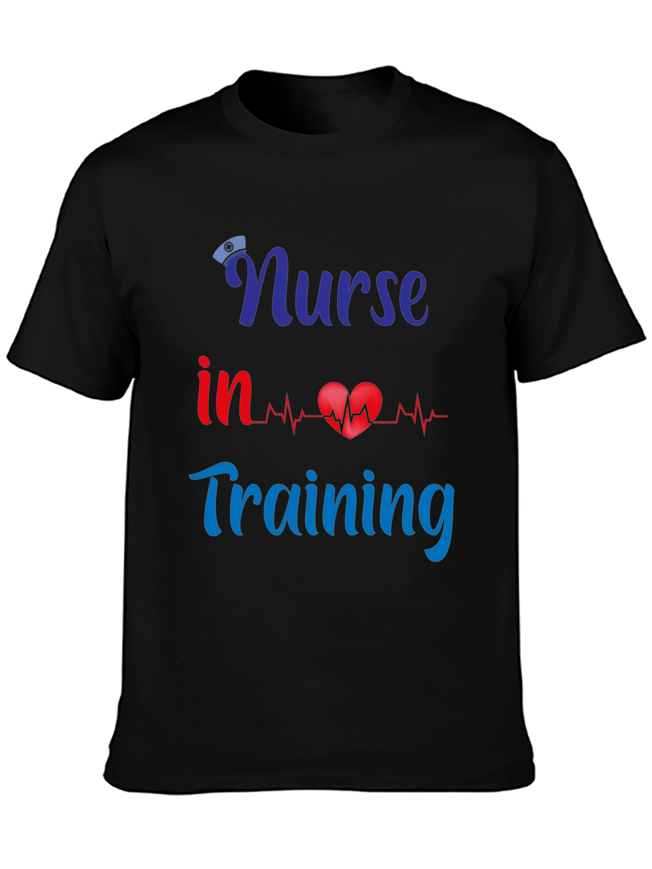 Nurse in Training Graphic Tee - Soft Cotton Blend