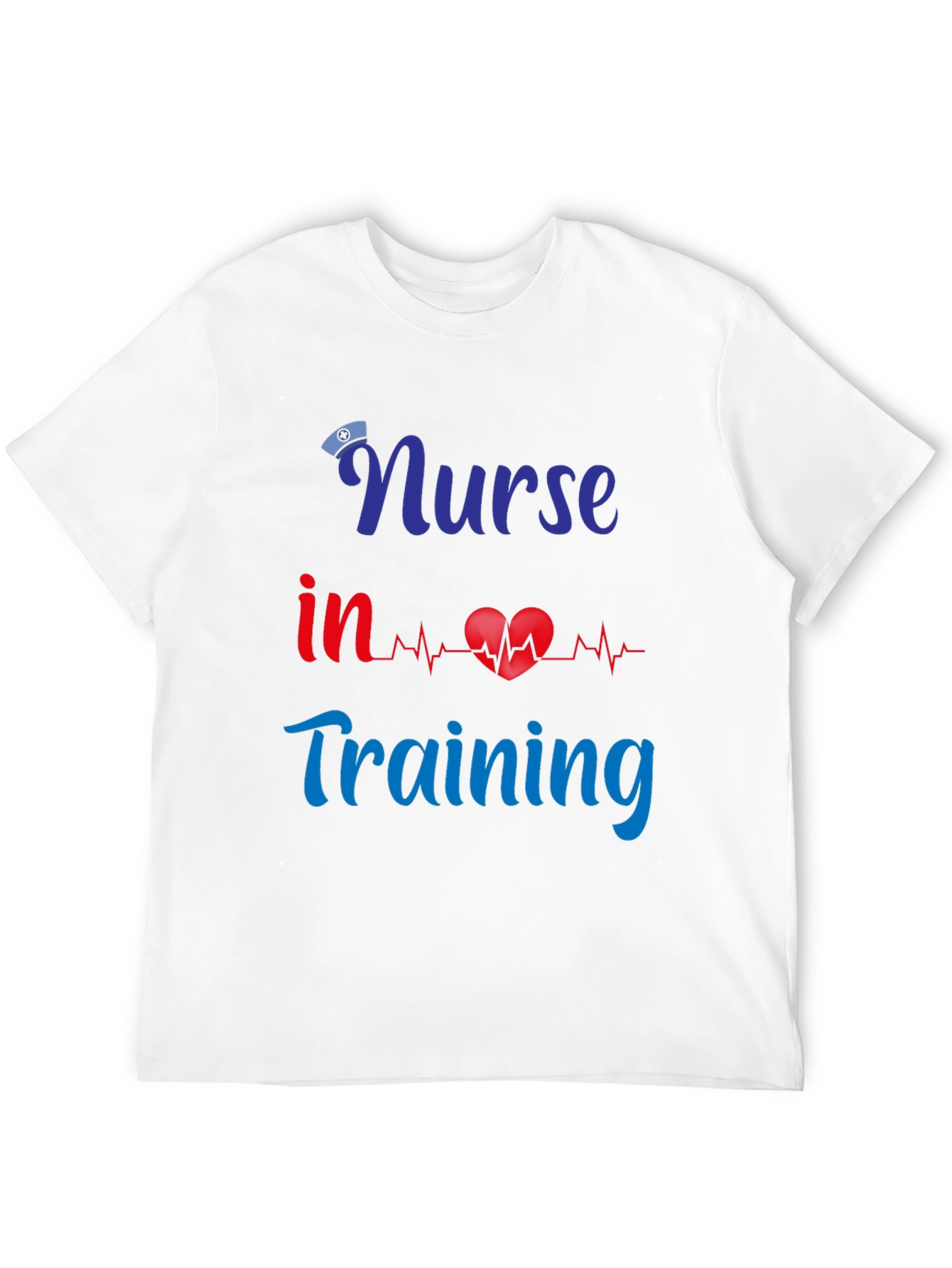 Nurse in Training Graphic Tee - Soft Cotton Blend