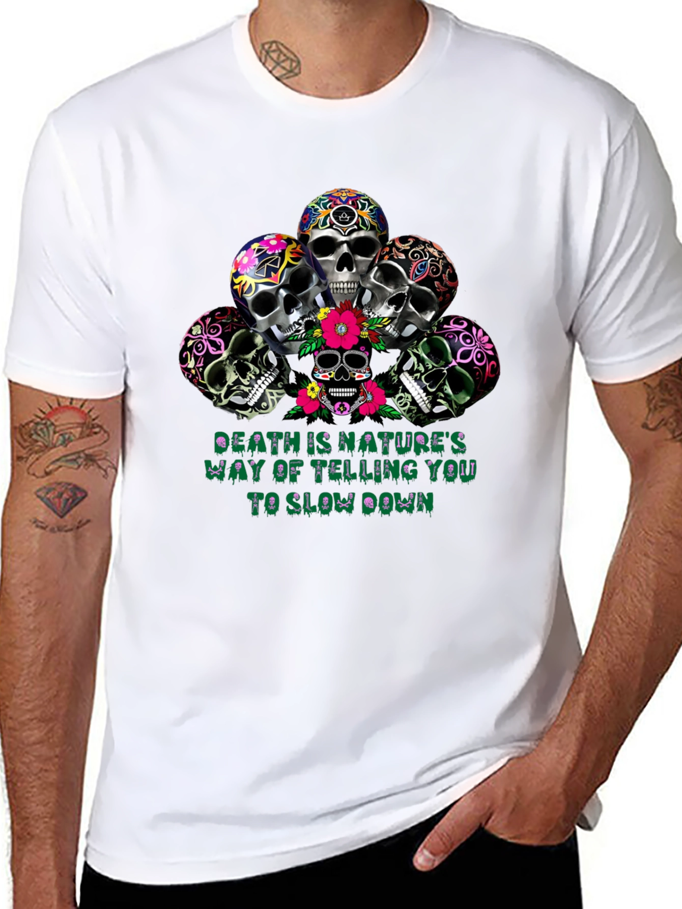 Skull Graphic T-Shirt - Natures Way