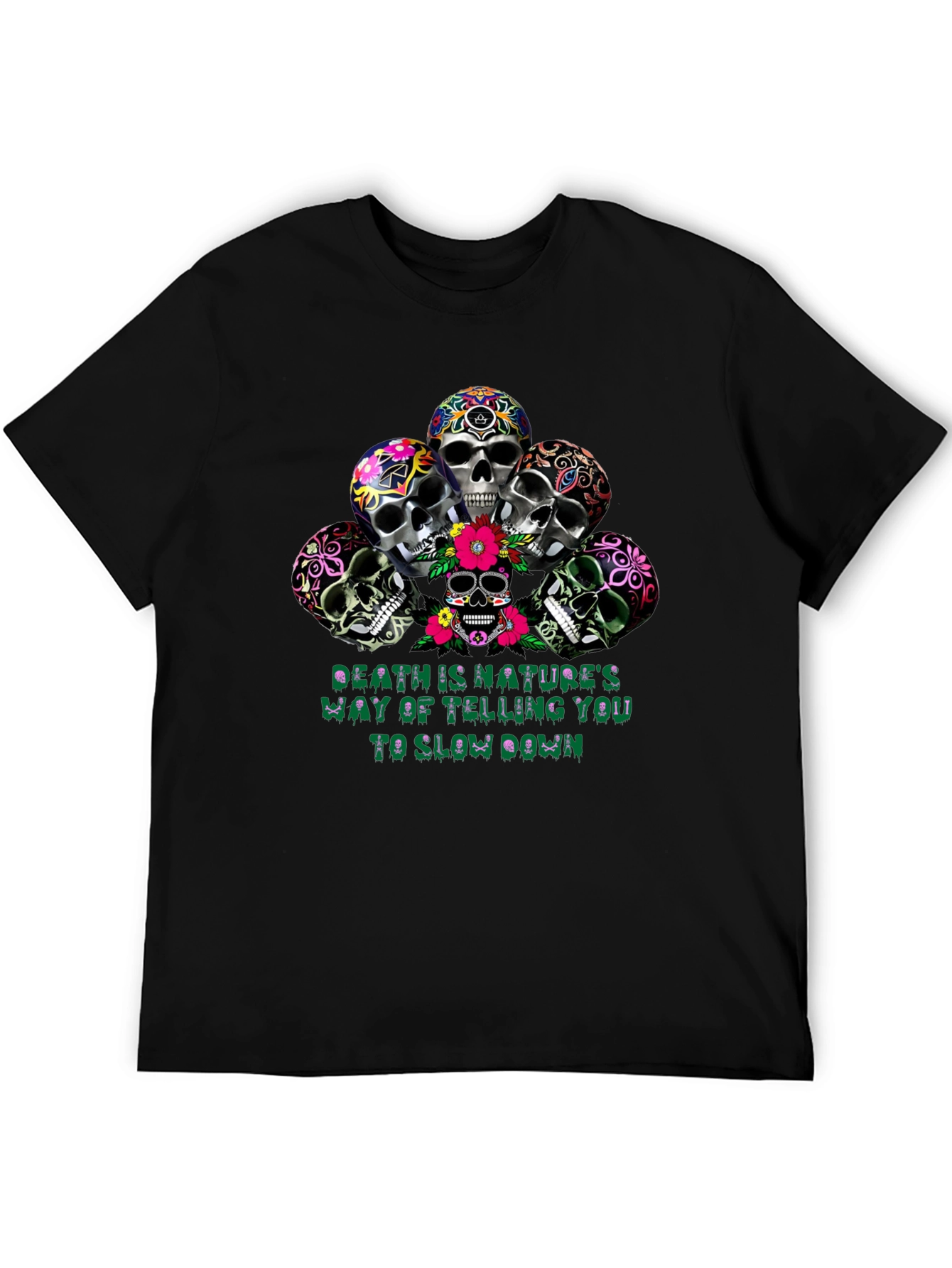 Skull Graphic T-Shirt - Natures Way