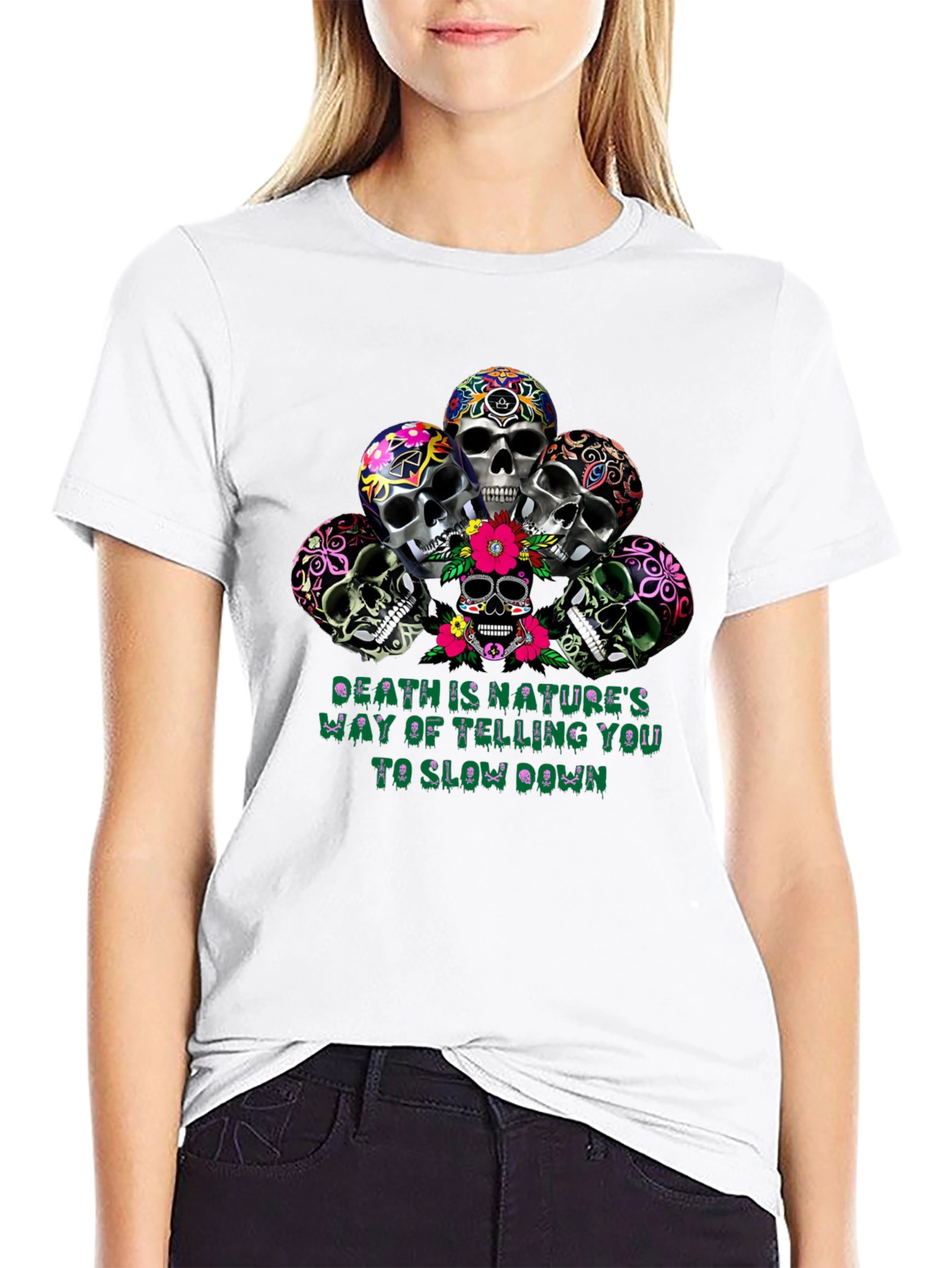 Skull Graphic T-Shirt - Natures Way