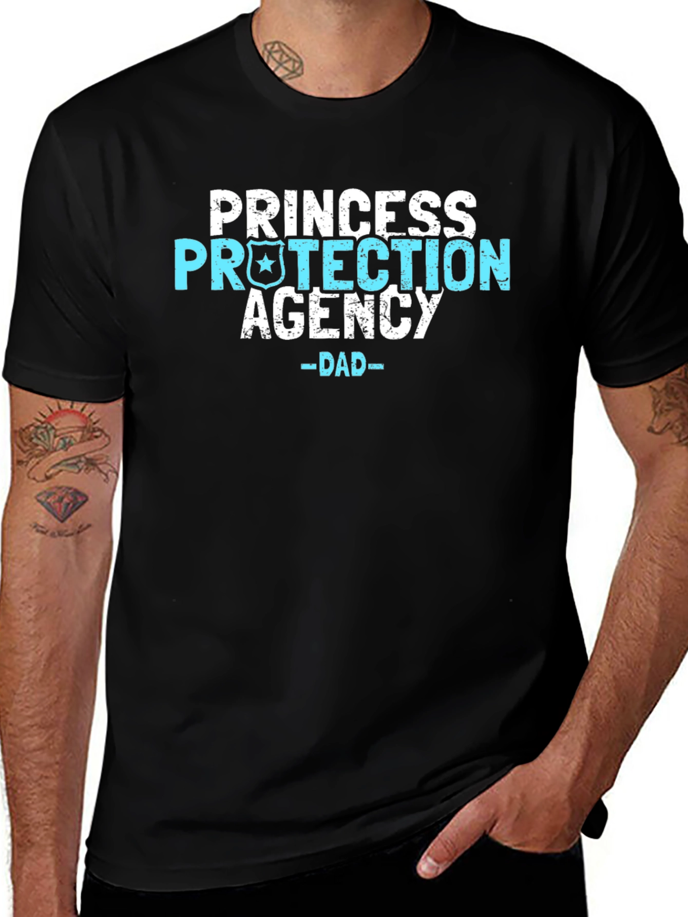 Princess Protection Agency Dad T-Shirt