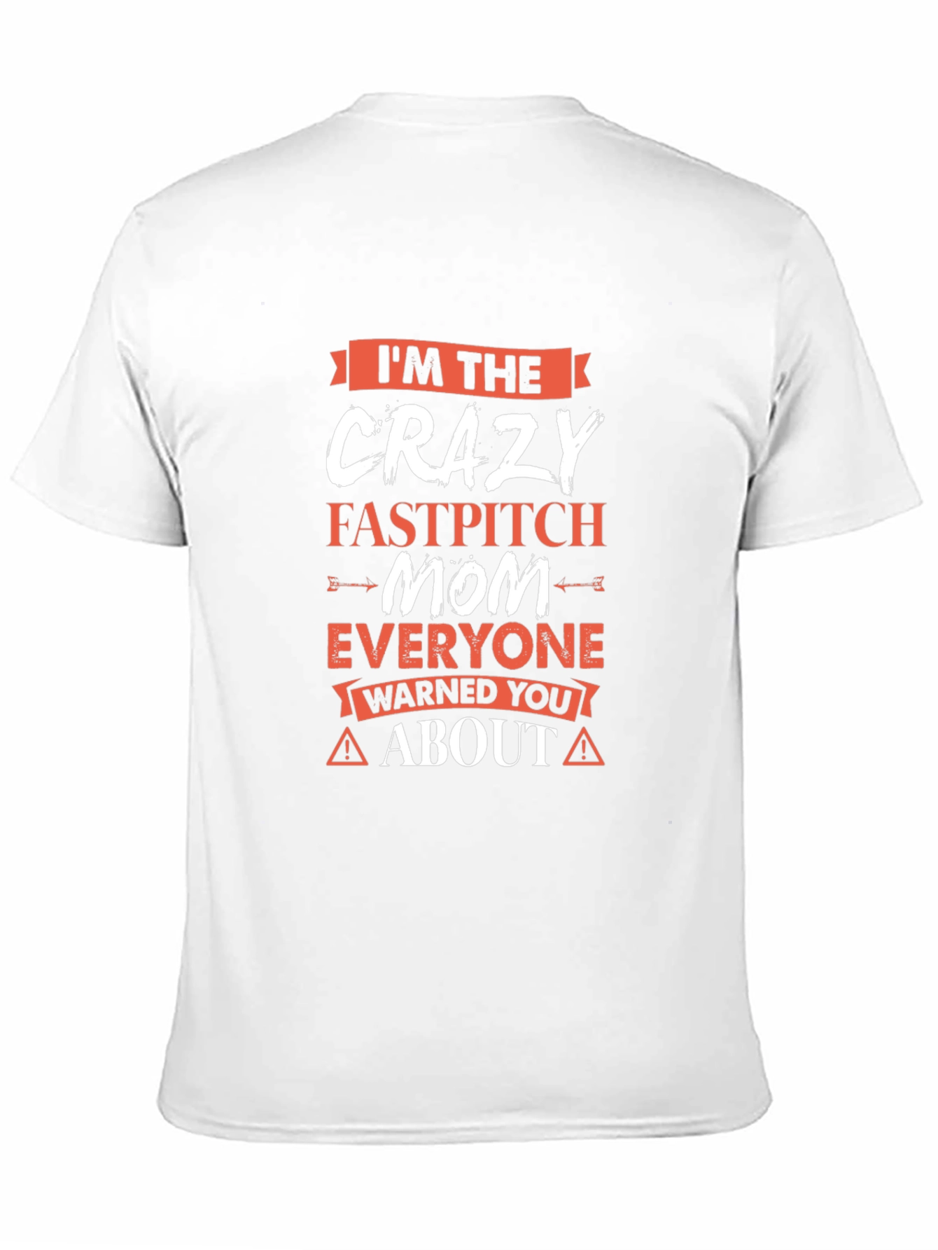 Crazy Fastpitch Mom Graphic Tee