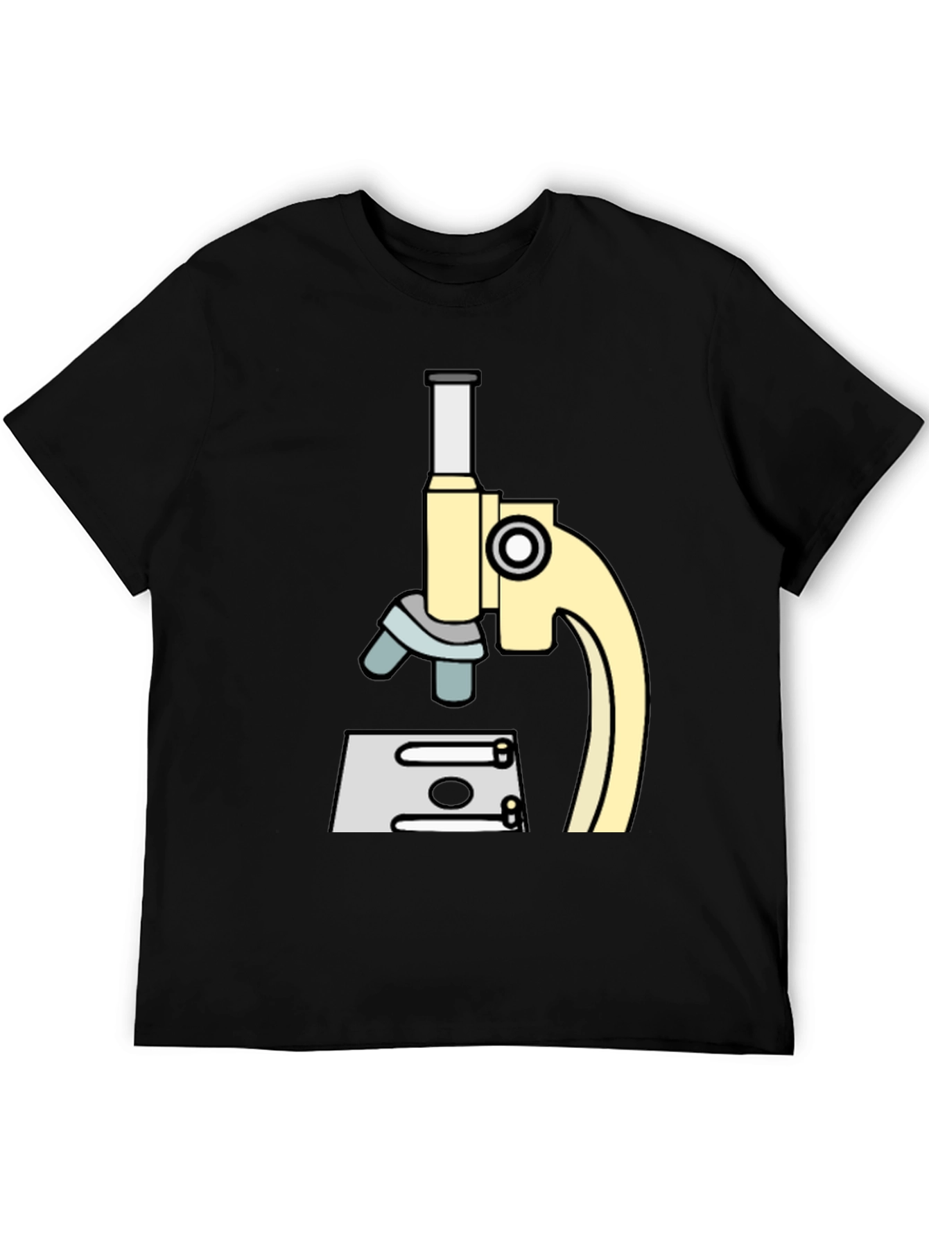 Science Microscope Graphic T-Shirt