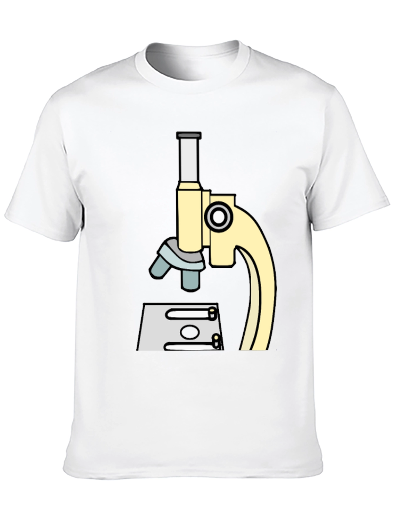 Science Microscope Graphic T-Shirt