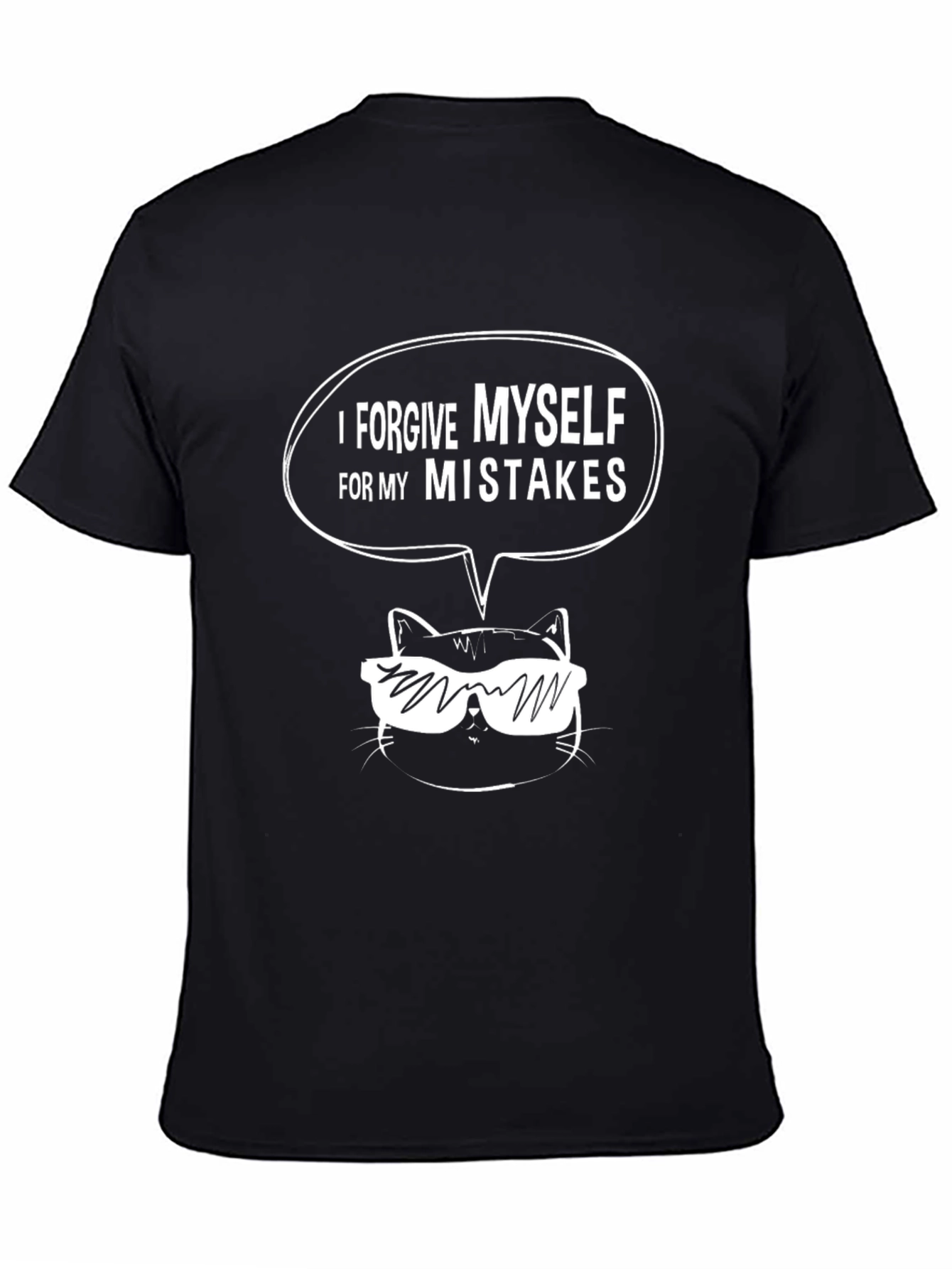 Forgive Myself Cat T-Shirt