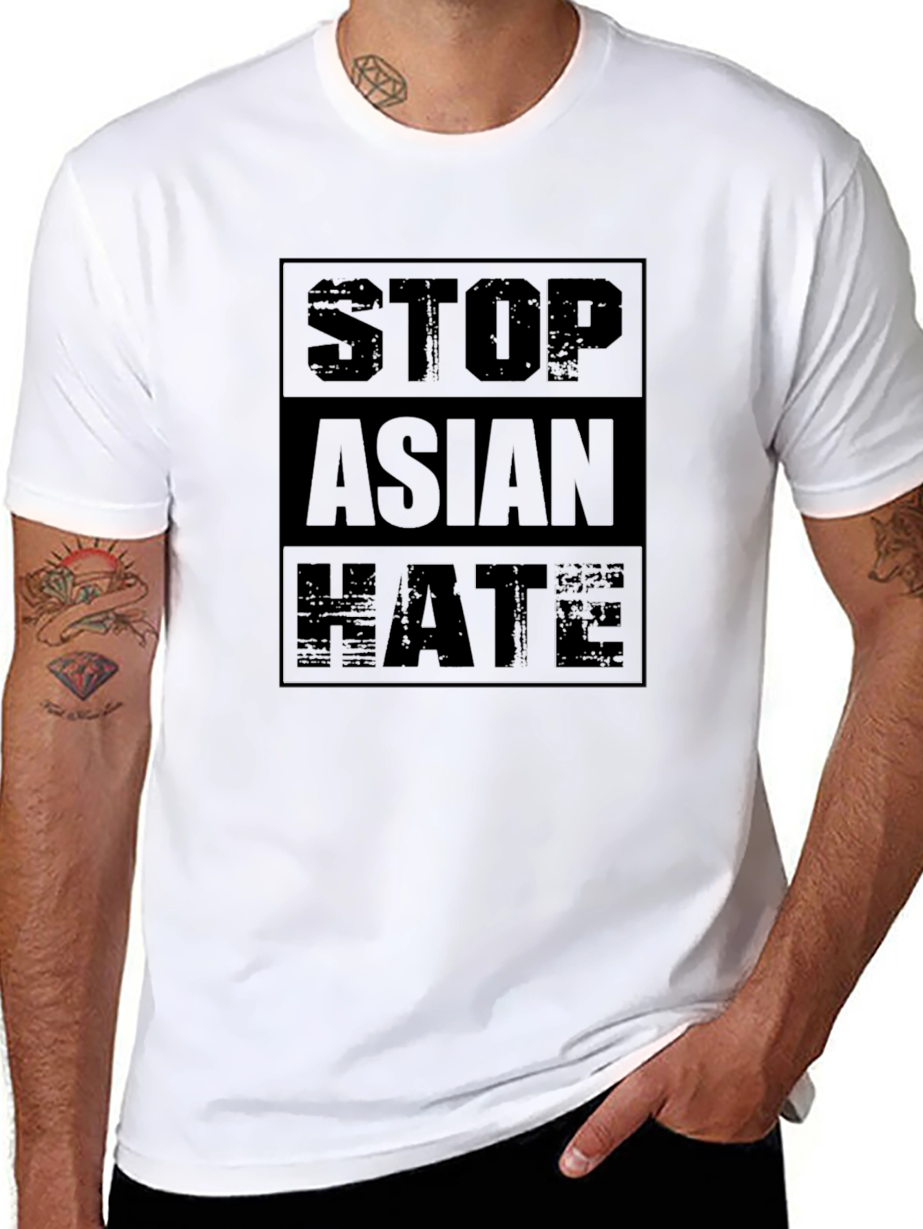 Stop Asian Hate T-Shirt Social Justice Tee