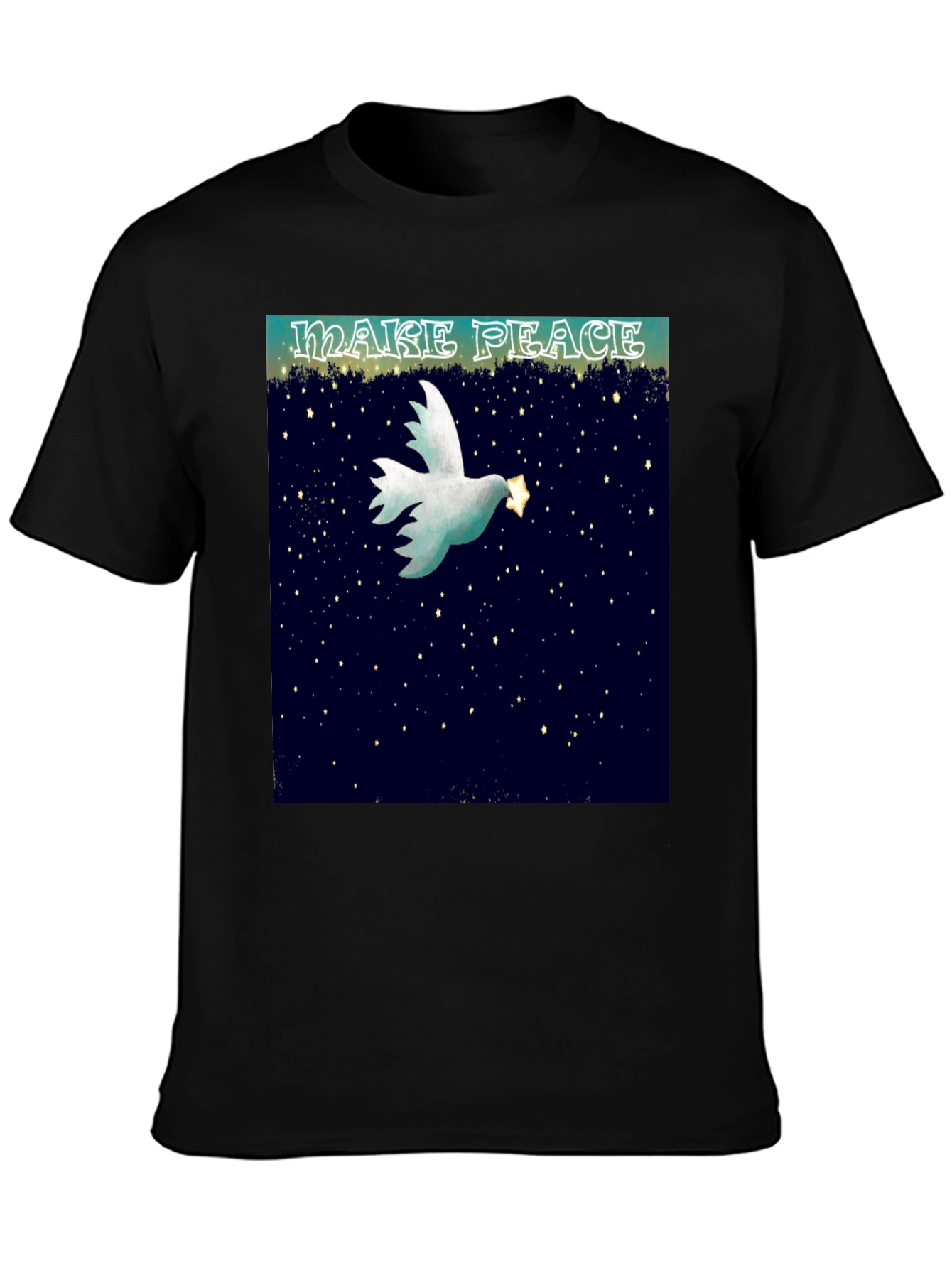 Make Peace Dove Graphic T-Shirt