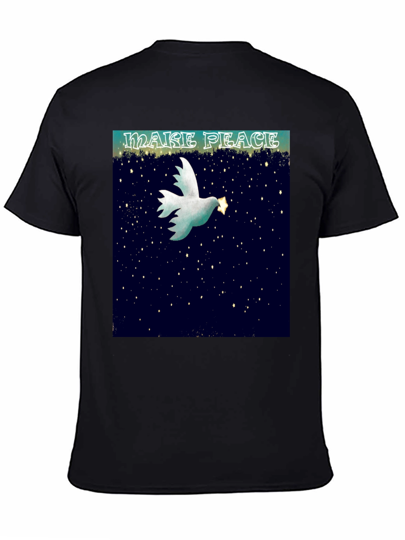 Make Peace Dove Graphic T-Shirt