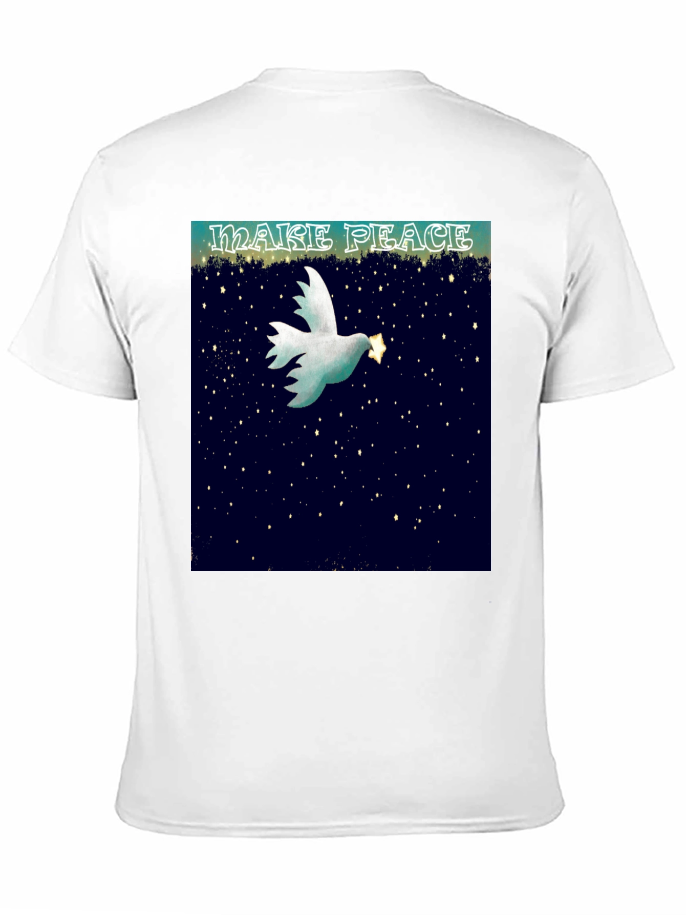 Make Peace Dove Graphic T-Shirt