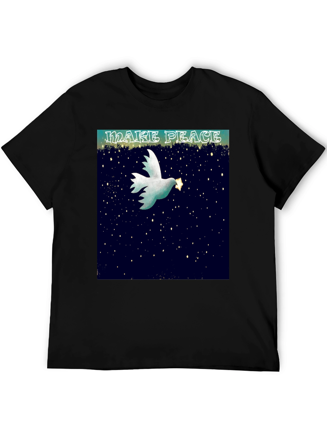 Make Peace Dove Graphic T-Shirt