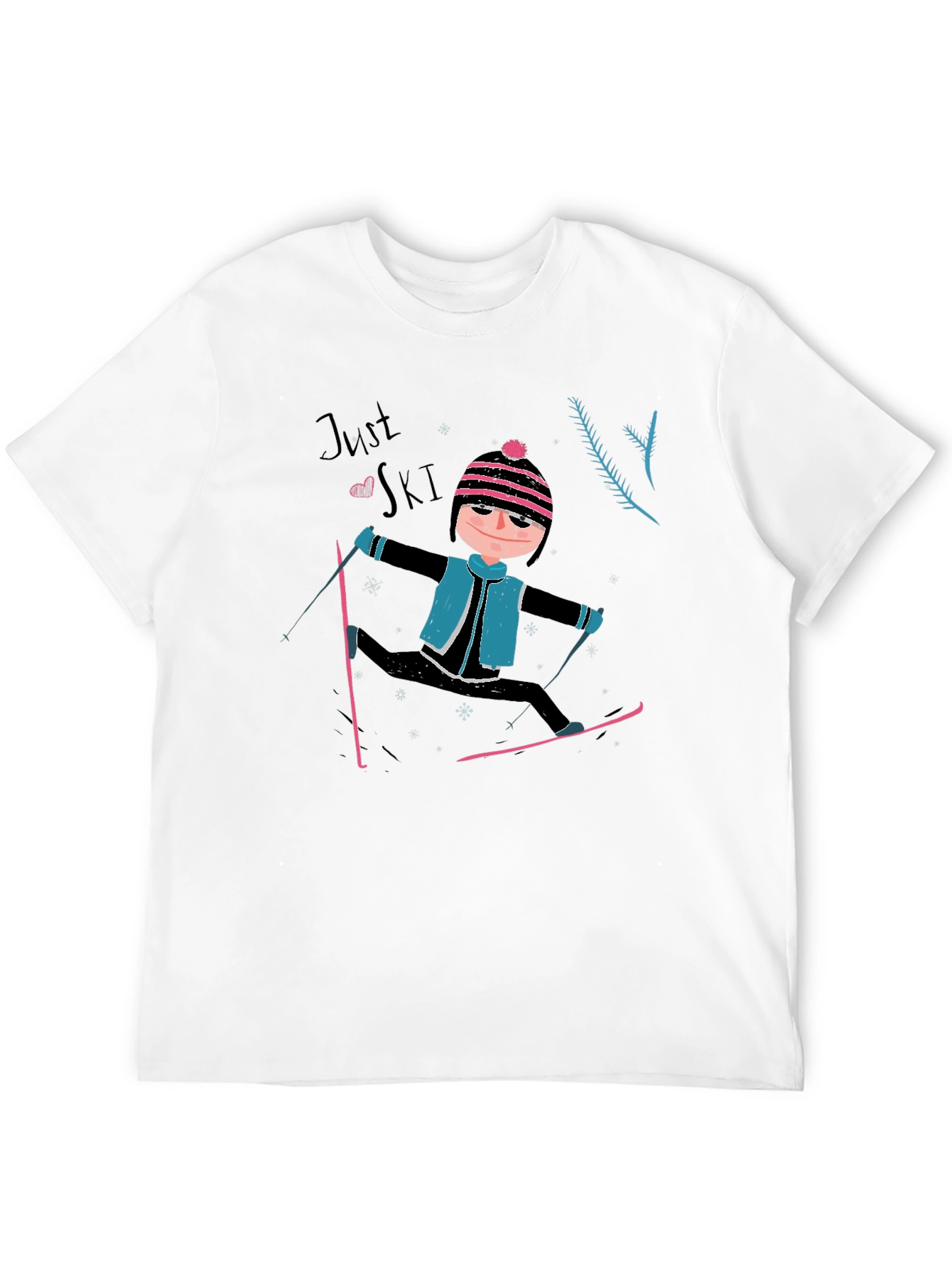 Just Ski Graphic Tee