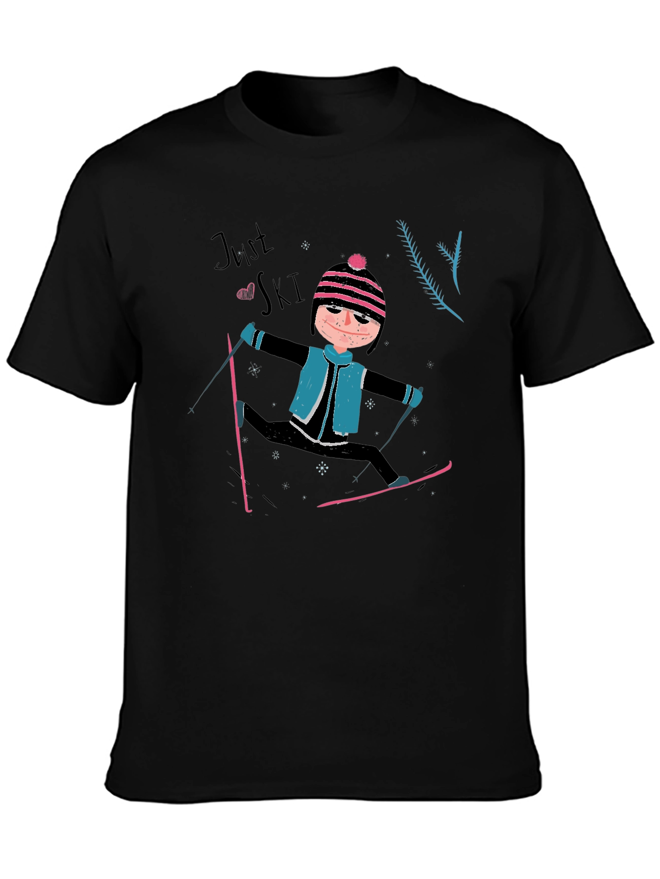 Just Ski Graphic Tee