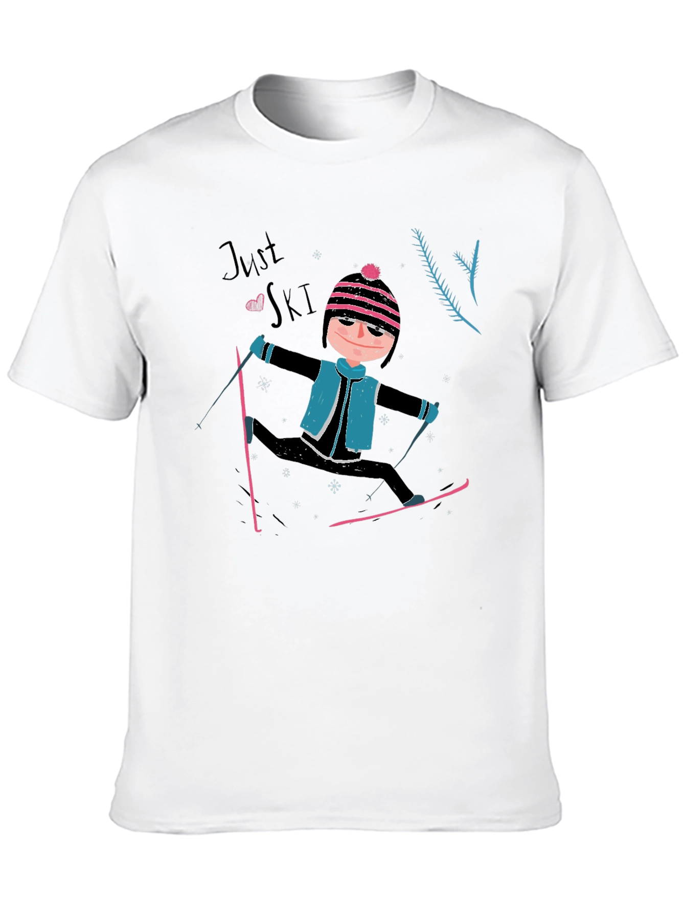 Just Ski Graphic Tee