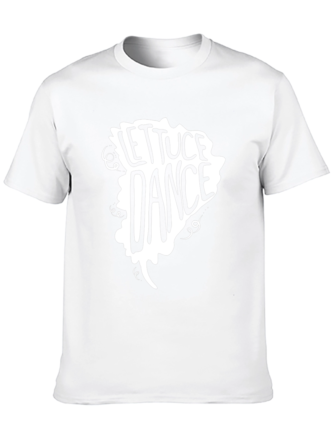 Lettuce Dance Graphic T-Shirt - Black Crew Neck