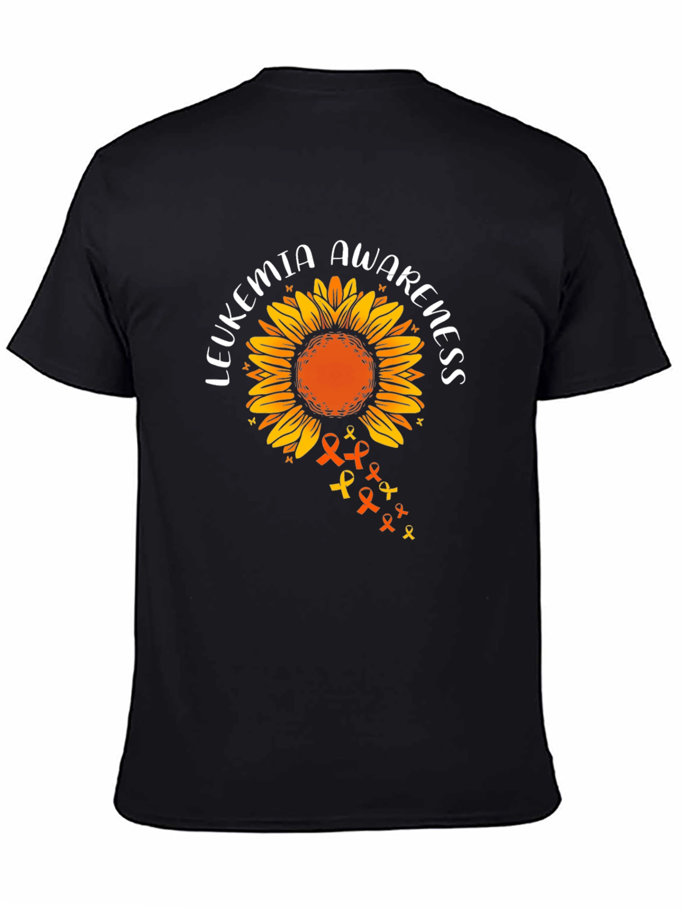 Leukemia Awareness Sunflower Graphic Tee