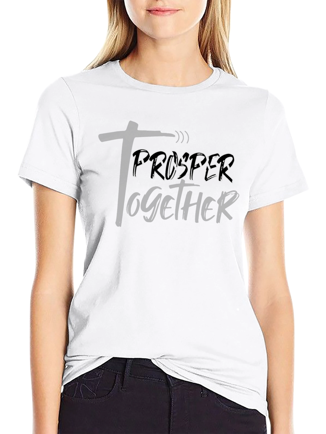 Prosper Together Black T-Shirt
