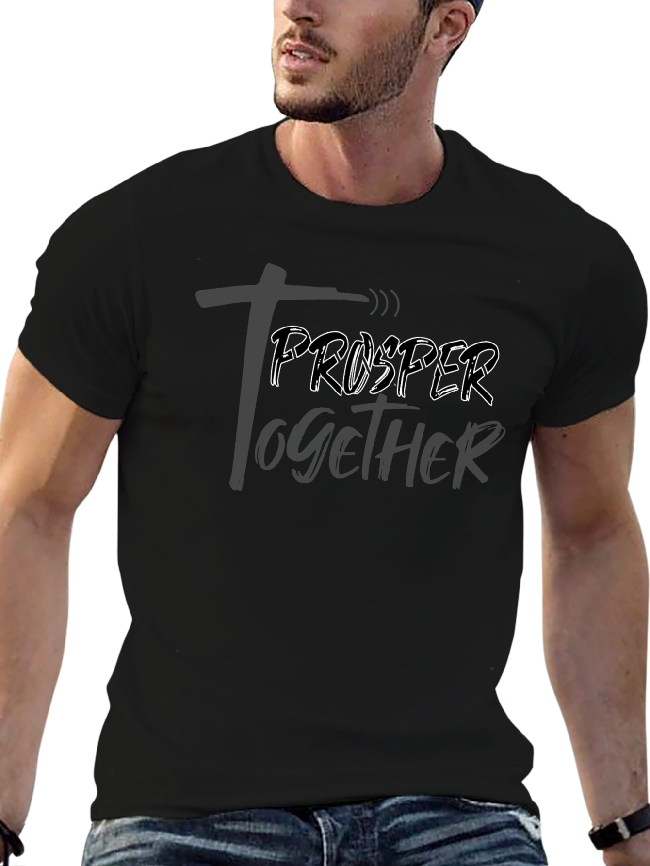 Prosper Together Black T-Shirt